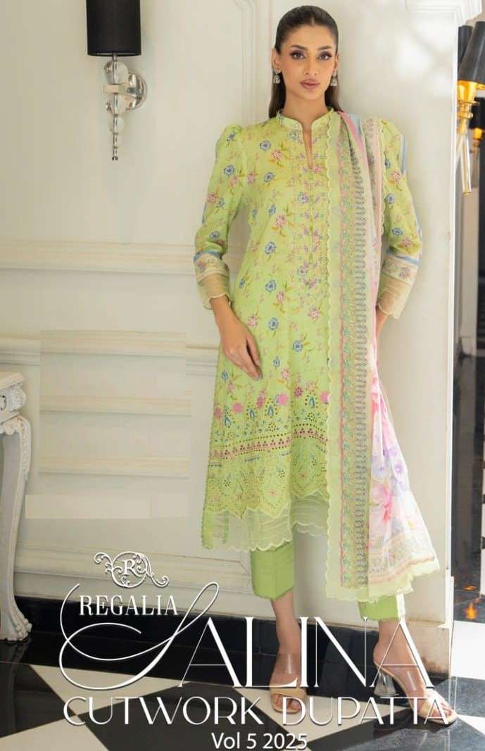 REGALIA SALINA CUTWORK VOL 5 EXCLUSIVE OUTFIT DIGITAL PRINTE...
