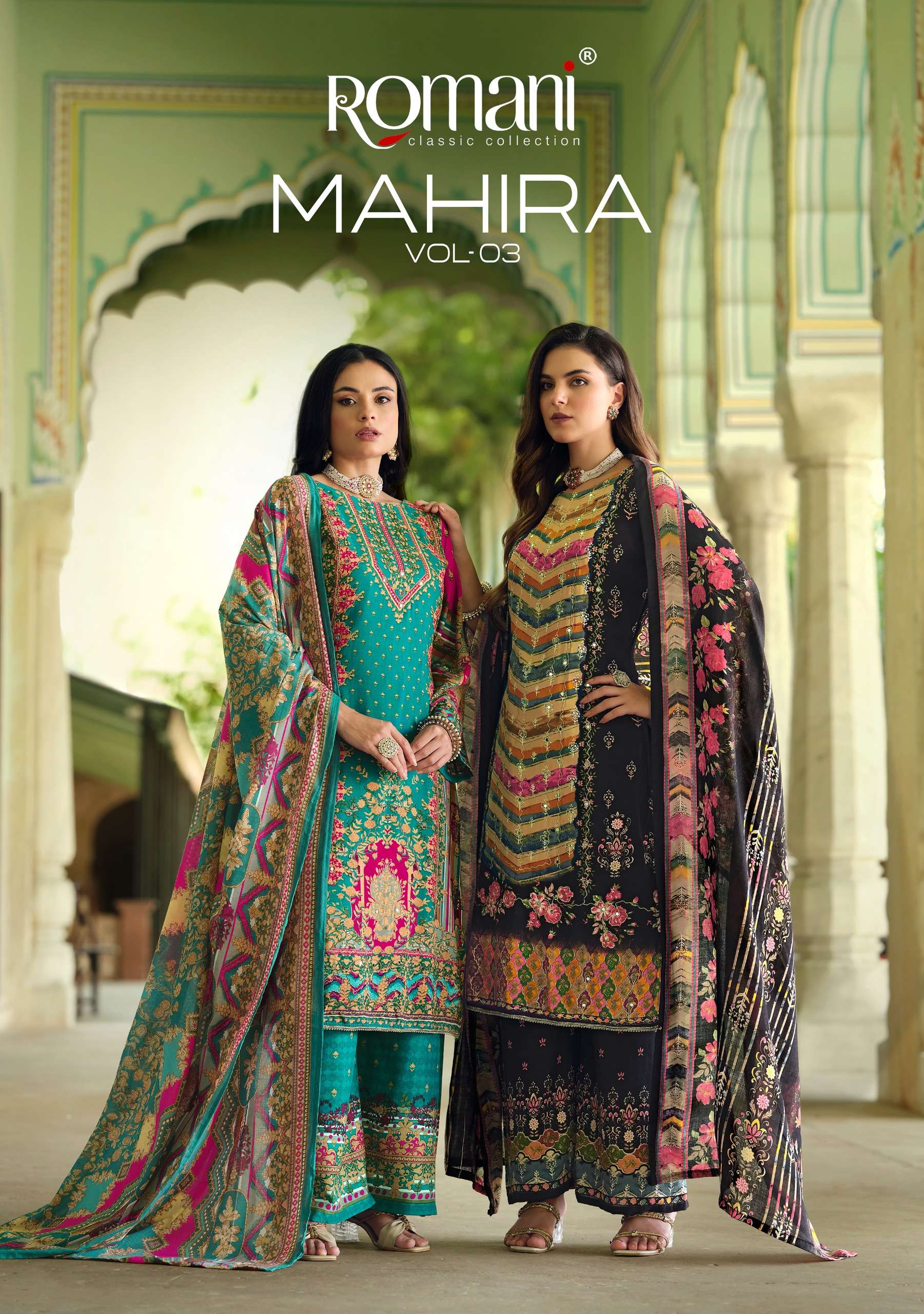 ROMANI MAHIRA VOL 3 SOFT COTTON DIGITAL STYLE DRESS MATERIAL...