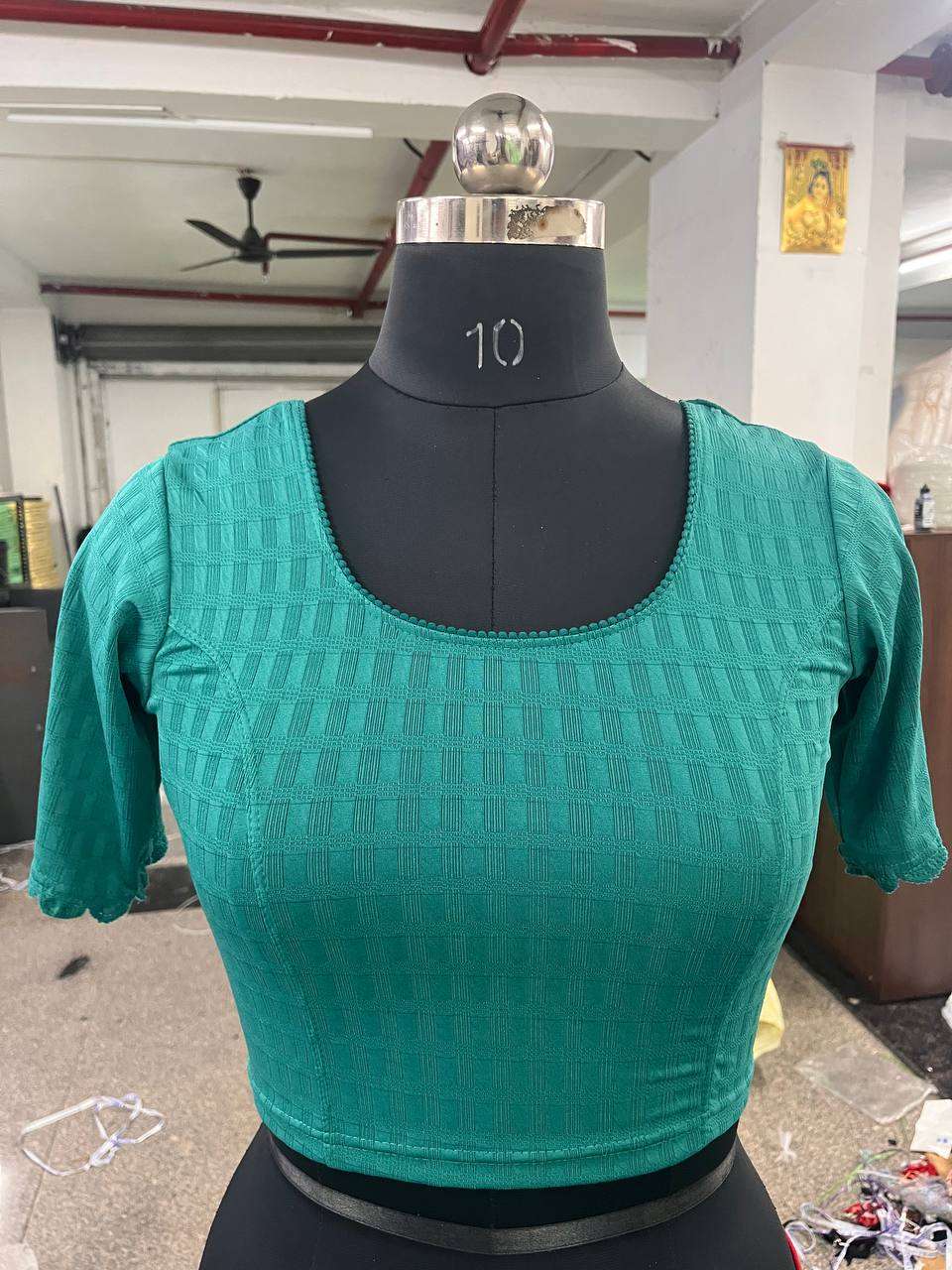 SAVYA POLYSTER DESIGNER READY TO WEAR BLOUSE FOR DAILY SAREE...