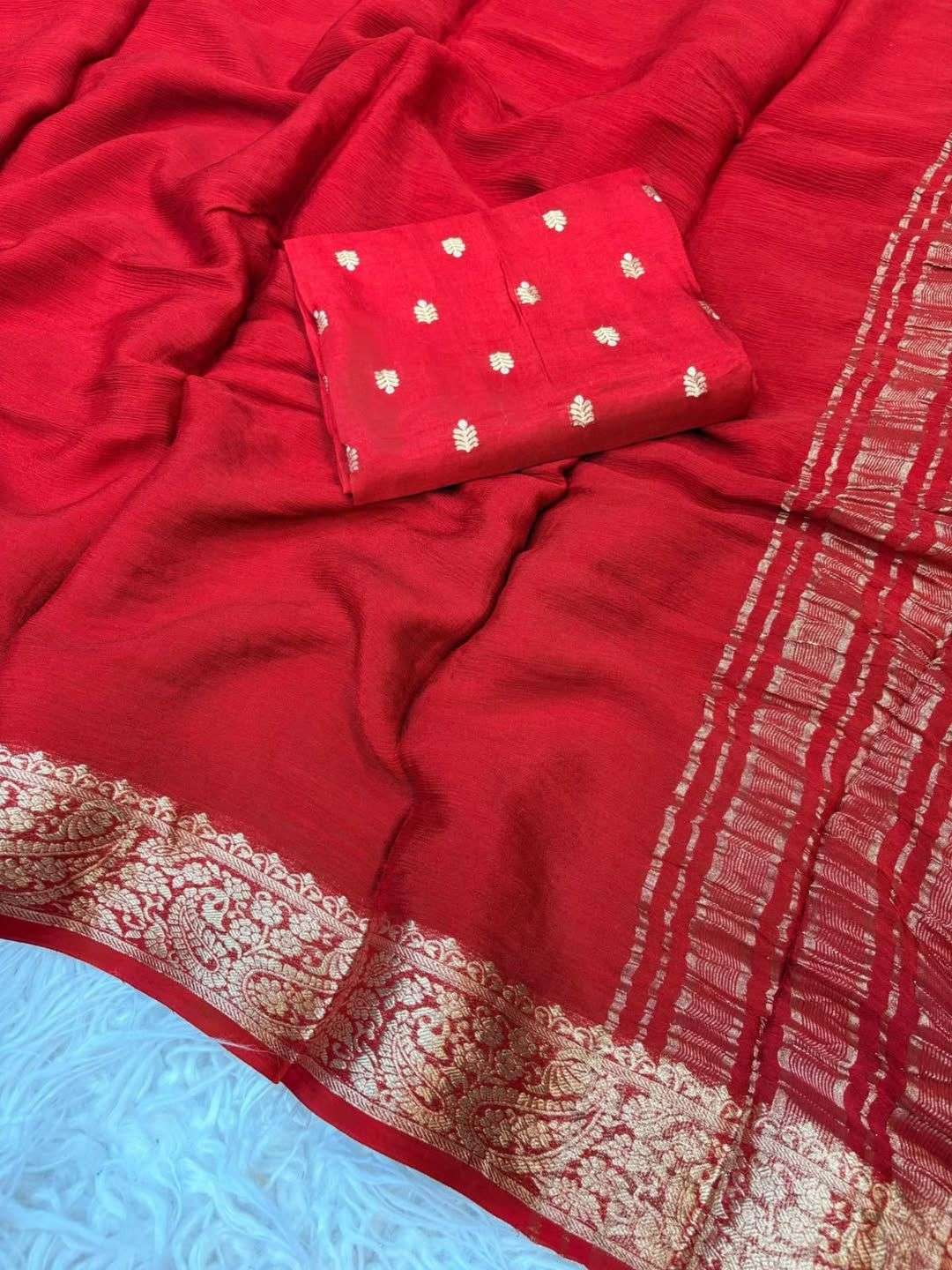 Soft Georgette fabric plain saree best collection Ac