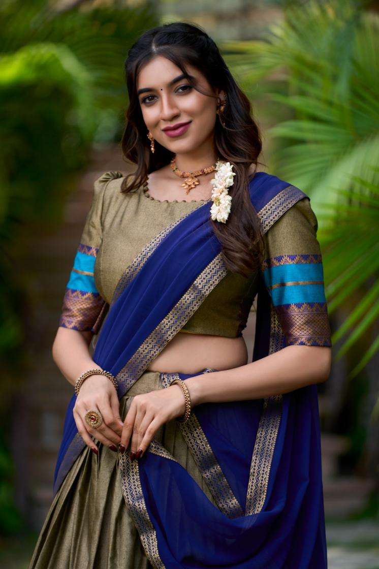 south india style festival Special Georgette Fabric Fancy Le...