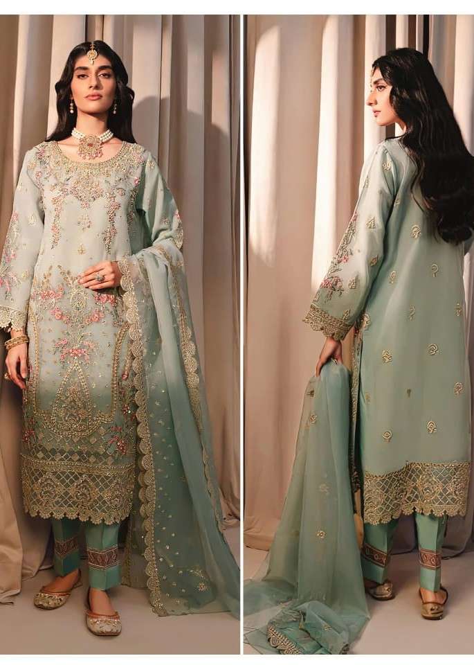 AL KHUSHBU AFIFA VOL 3 6018 TREND INDIAN PAKISTANI SUIT GEOR...
