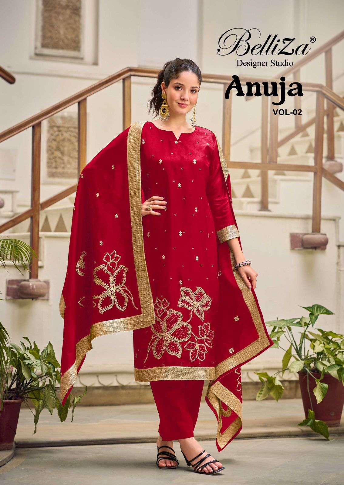 BELLIZA DESIGNER STUDIO ANUJA VOL 2 INDIAN FUNCTION SUMMER C...