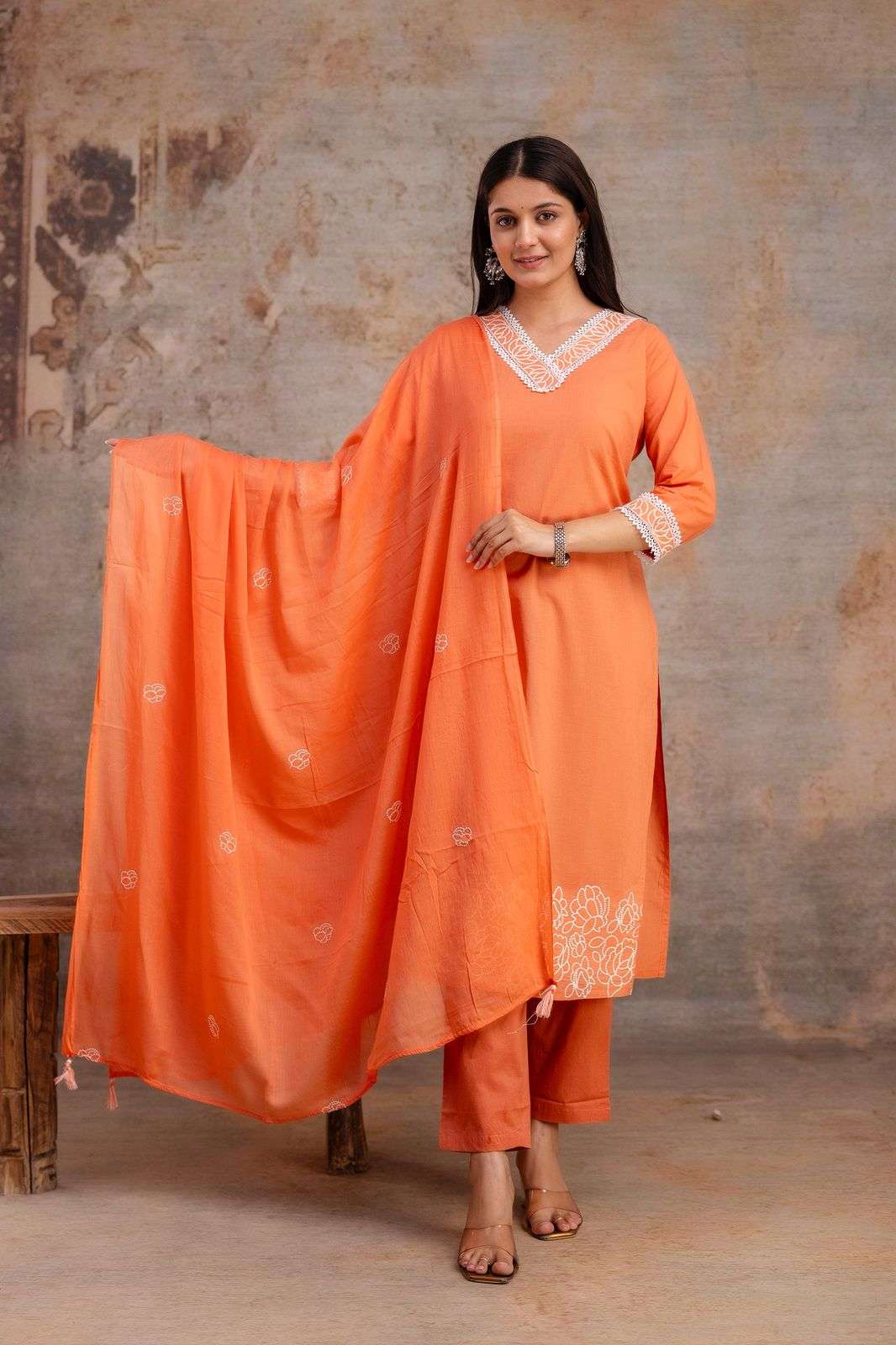 DESI FASHION VLOG TREND OUTFIT COTTON FABRIC PRETTY DESIGN S...