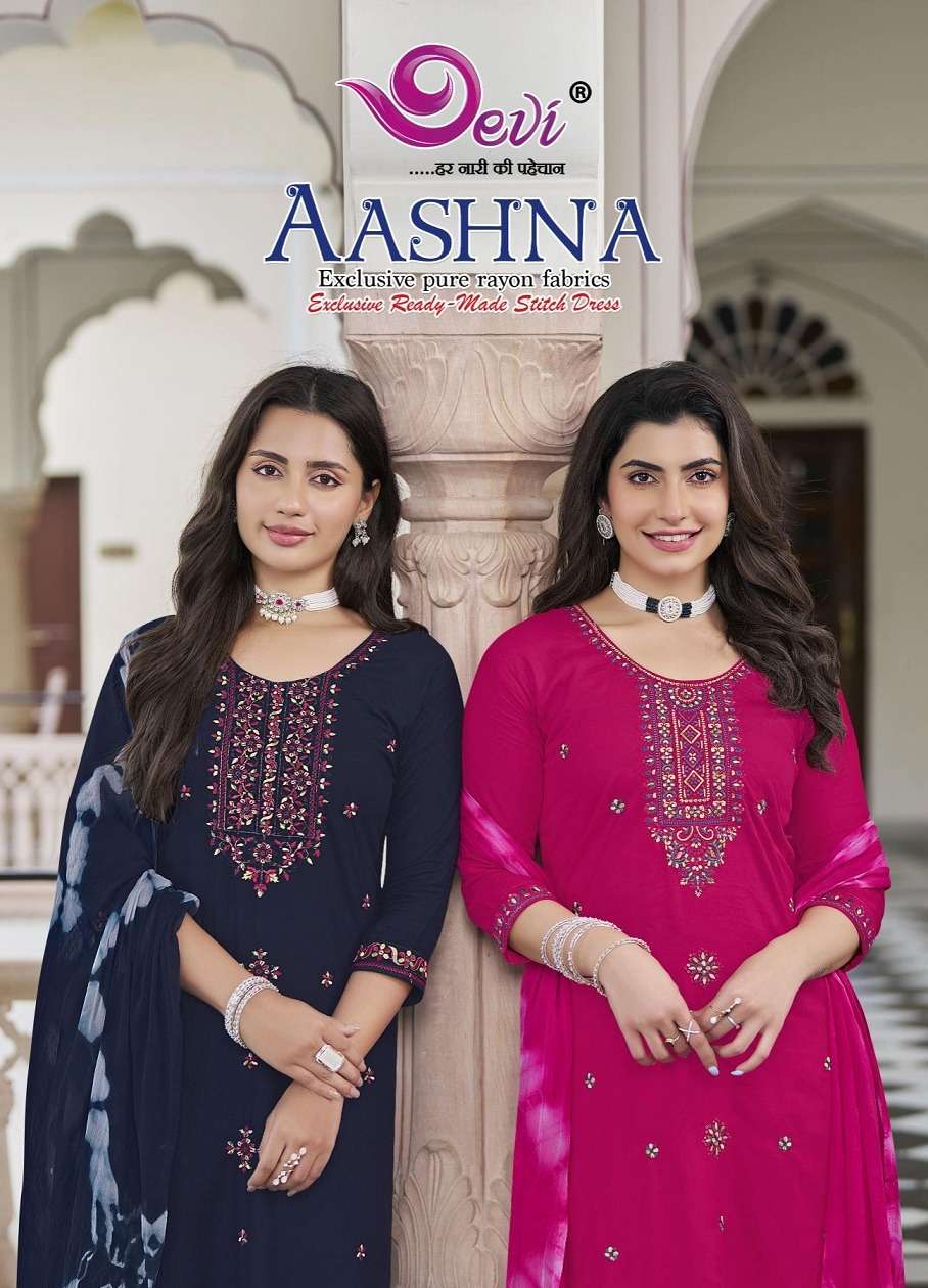 DEVI AASHNA VOL 1 HEAVY RAYON DESIGNER SUIT FOR PARTY WEAR I...