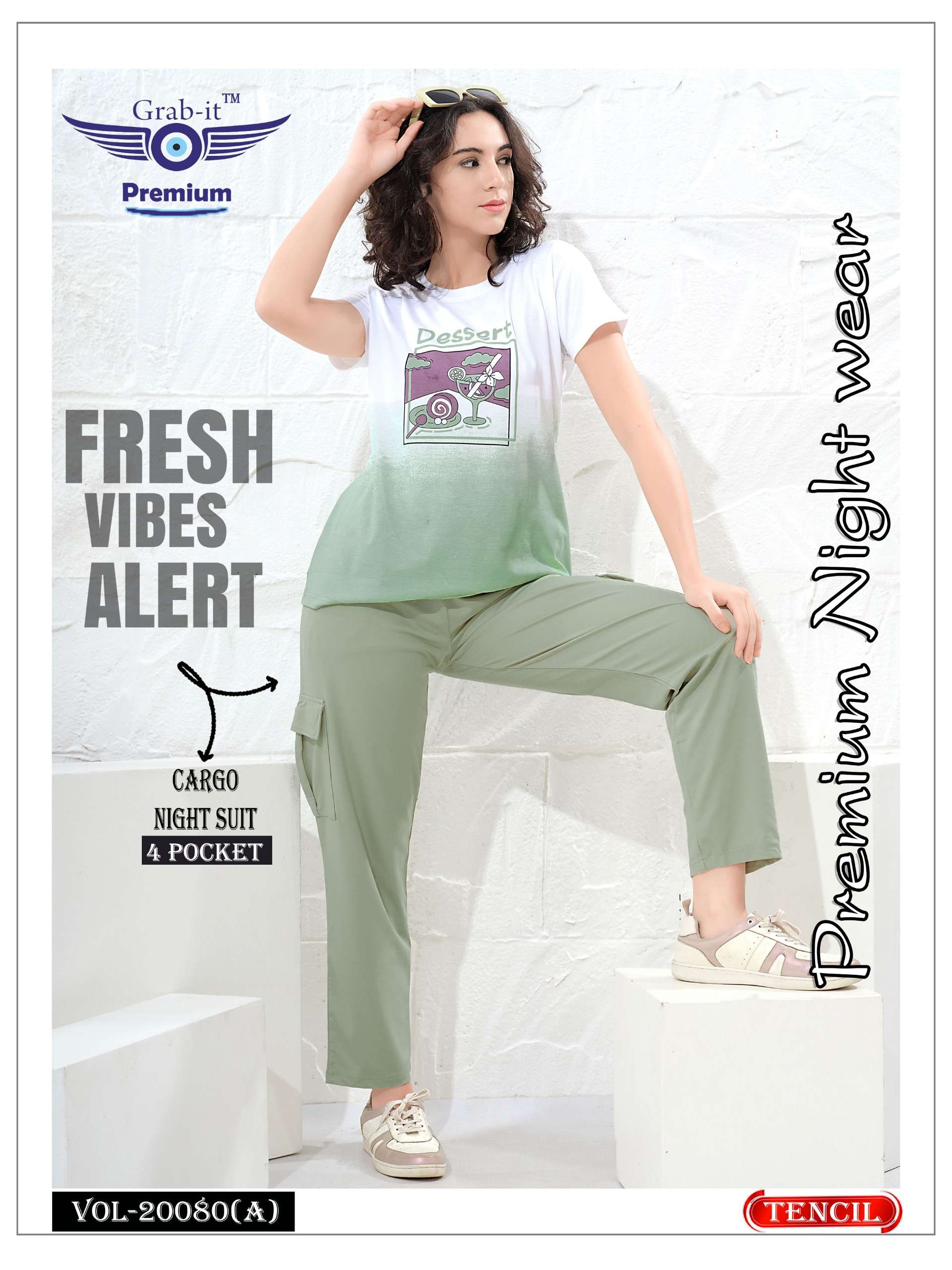 GRAB IT PREMIUM NIGHT WEAR VOL 20080 INDIAN NEW STYLE WOMEN ...