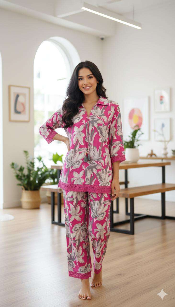 ID BRAND QUALITY COTTON FLEX CO ORD SET TO WOMEN PARTY WEAR ...