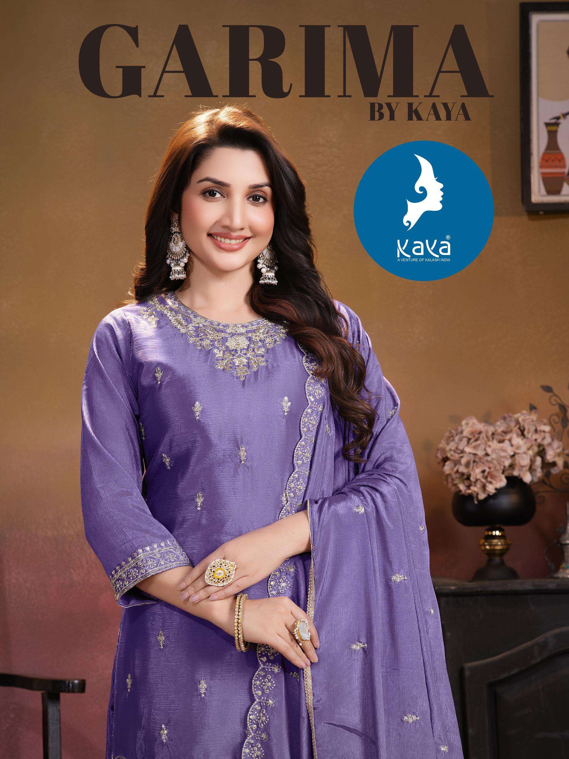 KAYA KURTI GARIMA DIWALI TRADITIONAL STRAIGHT CUT DESIGNER K...