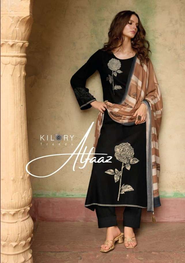 KILORY TRENDS ALFAAZ WINTER FAMOUS OUTFIT VISOCSE PASHMINA F...