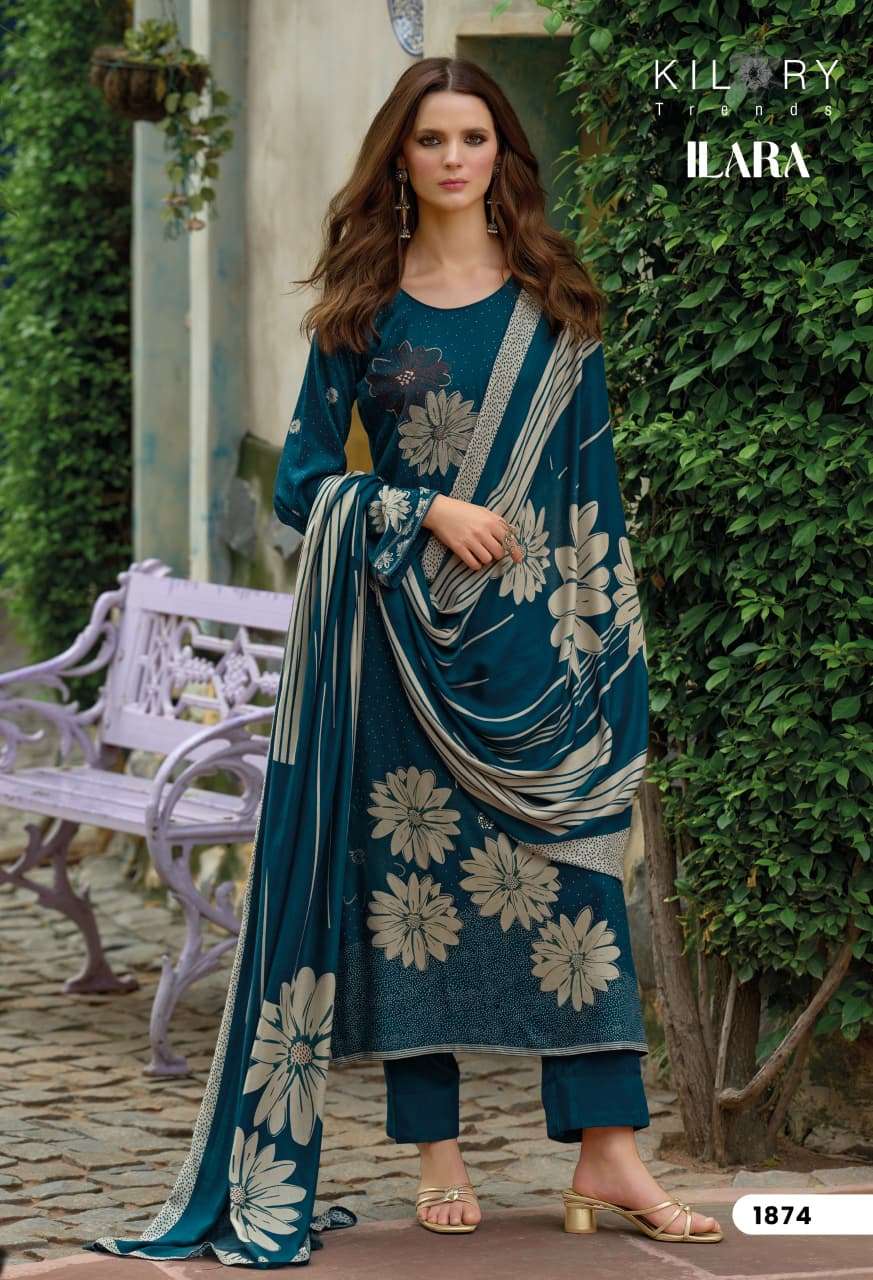 KILORY TRENDS ILARA VISCOSE PASHMINA DIGITAL FOIL SALWAR SUI...
