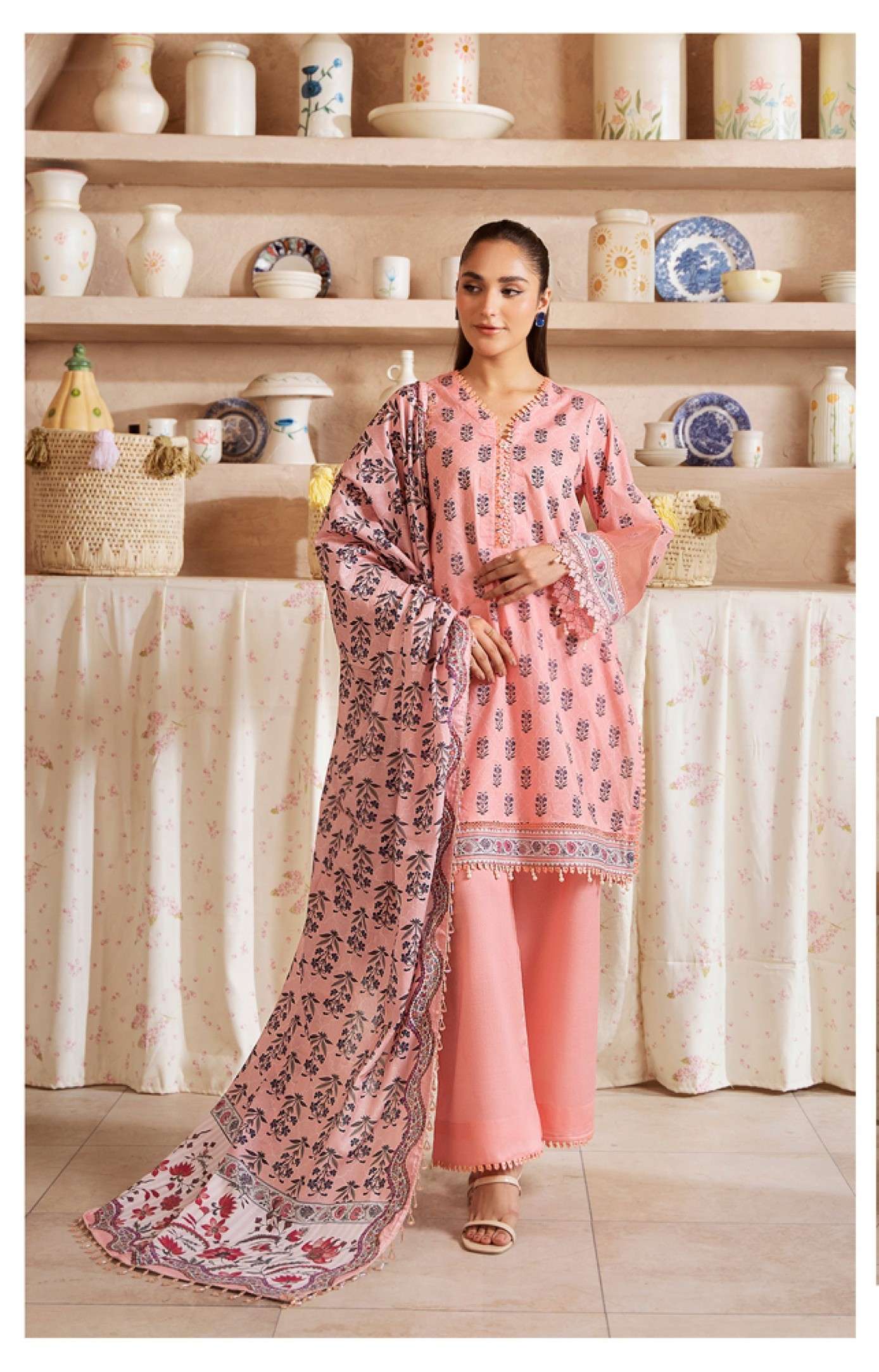 MAUSAMMARY LAWN VOL 4 SUMMER UNSTITCH COLLECTION LAWN COTTON...