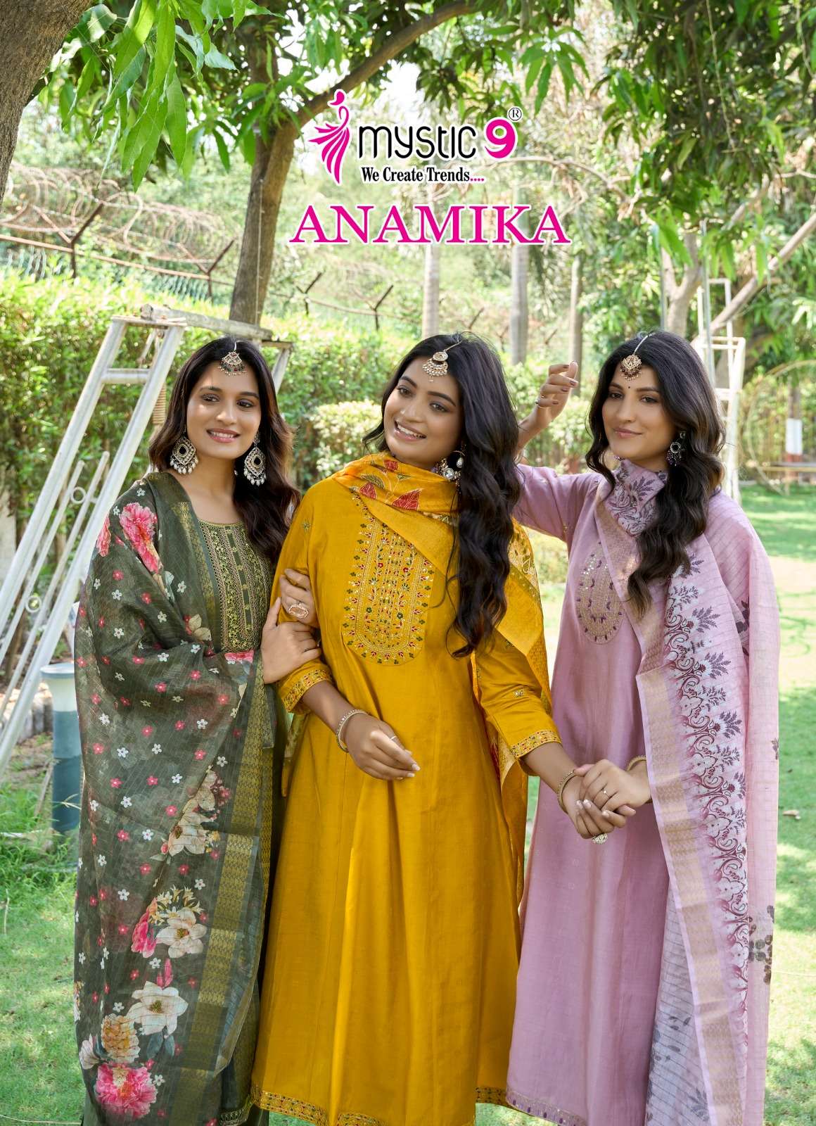 MYSTICK 9 ANAMIKA VOL 1 QUALITY VERTICAN EMBROIDERY DESIGN A...