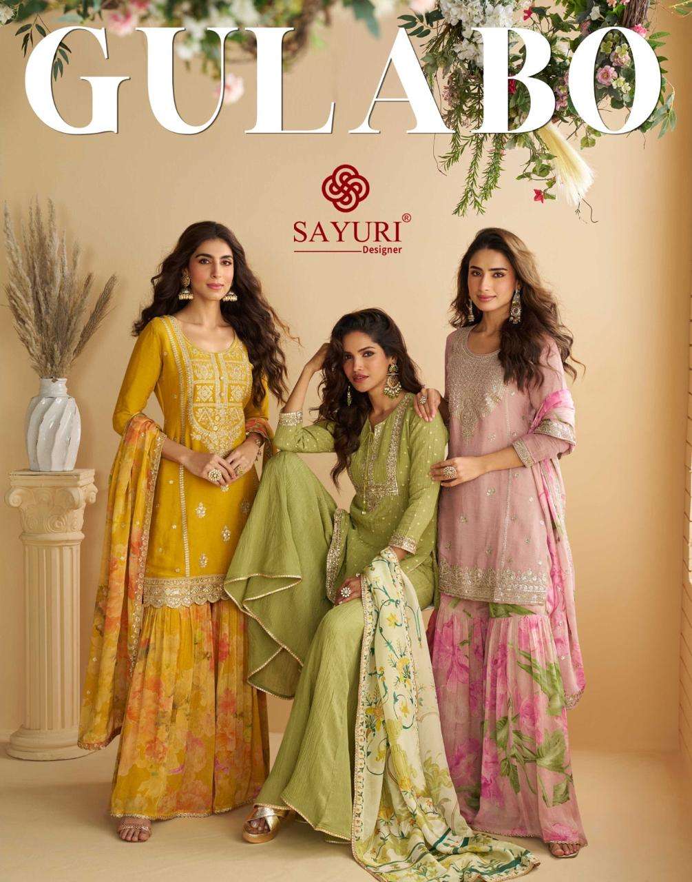 Sayuri Designer Gulabo festival special readymade suits best...