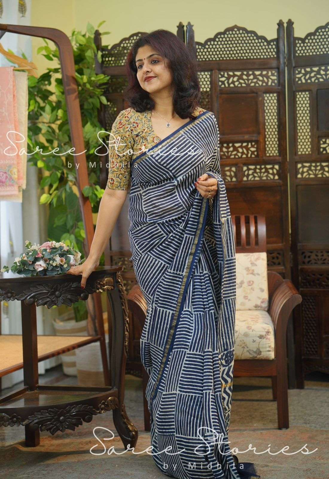 SOFT CHADERI SILK PRINTED FANCY LOOK SAREE BEST COLLECTION D...