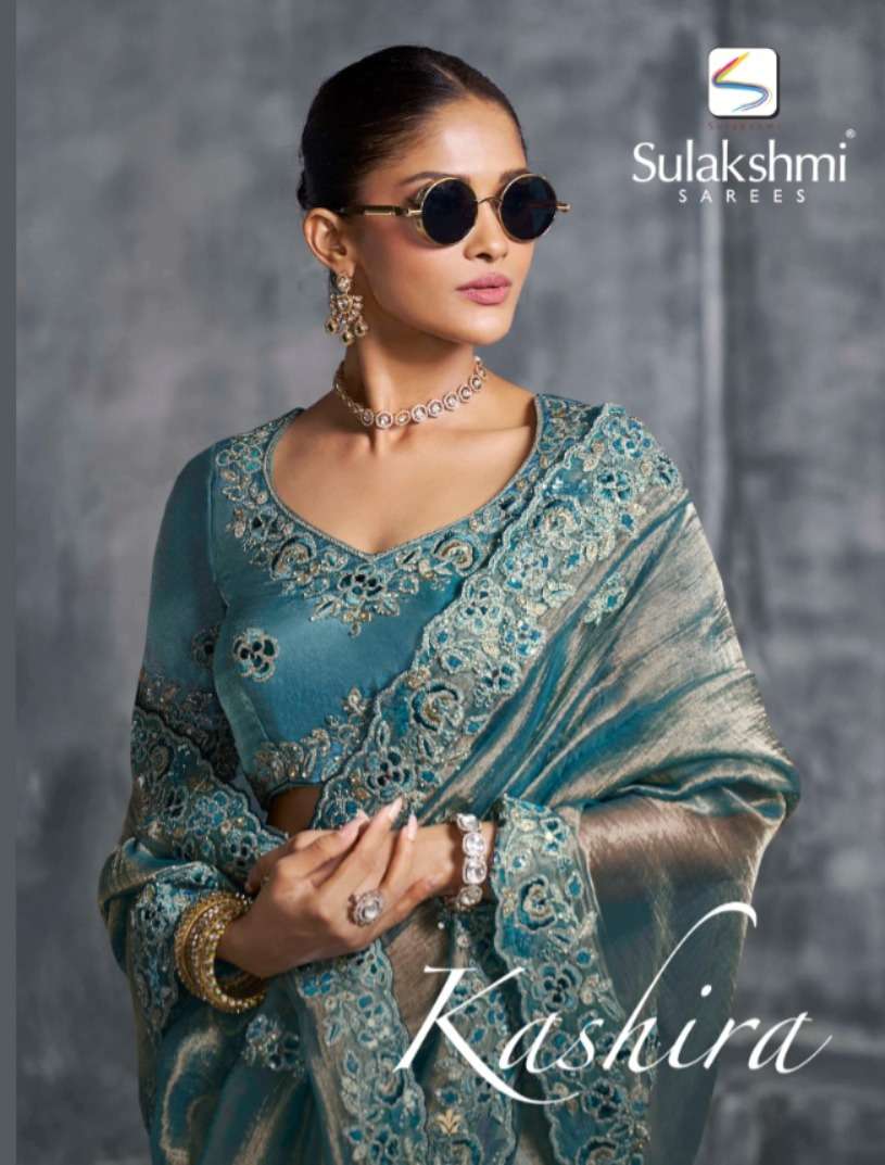 Sulakshmi Kashmira Wedding special designer look saree best ...