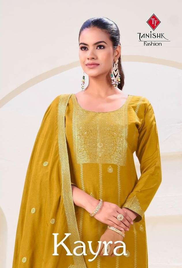TANISHK KAYRA VISCOSE JACQUARD PATTERN LADIES SUIT FOR FUNCT...