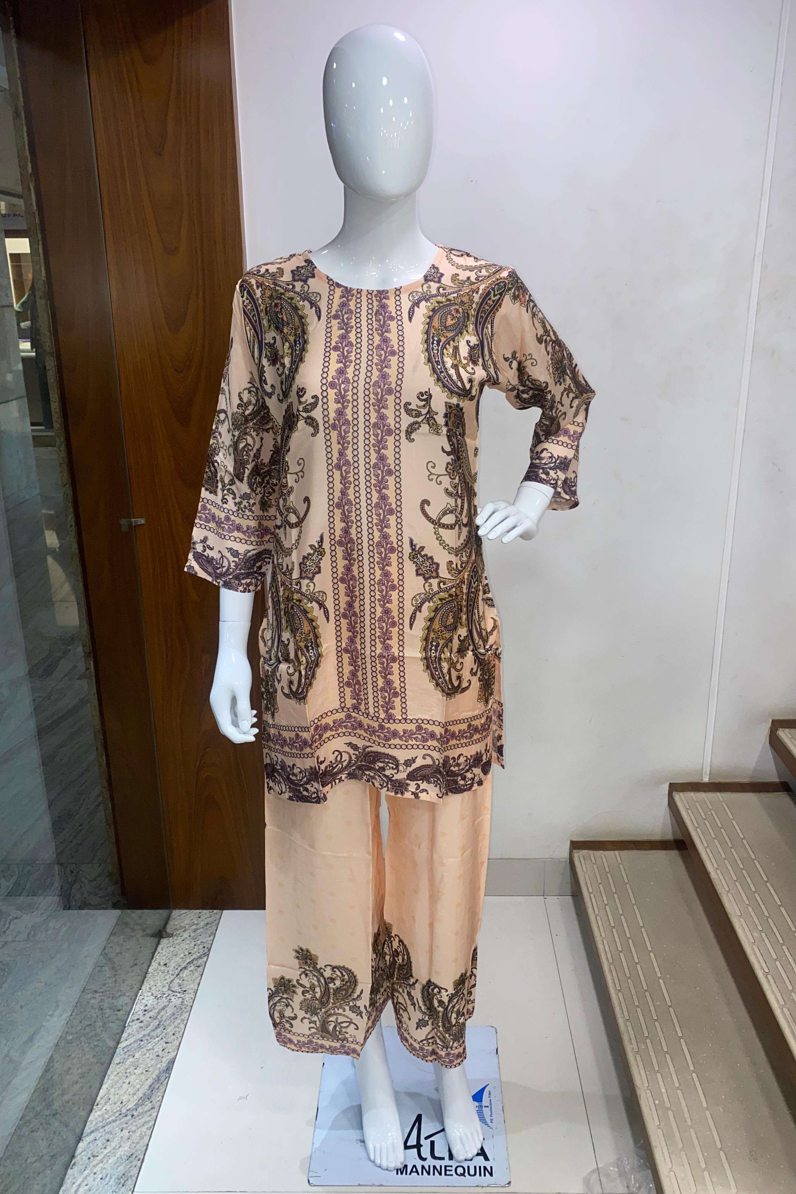 TURKISH DESIGN VISCOSE MUSLIN FABRIC TURKISH CORD SET FOR TR...