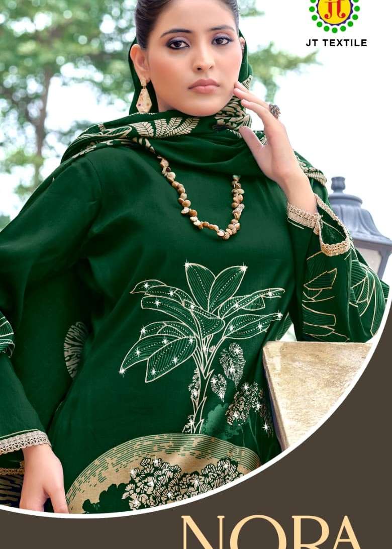 JAMATMAL TILOKCHAND NORA VOL 4 PREMIUM RAYON FOIL PRINT KAME...