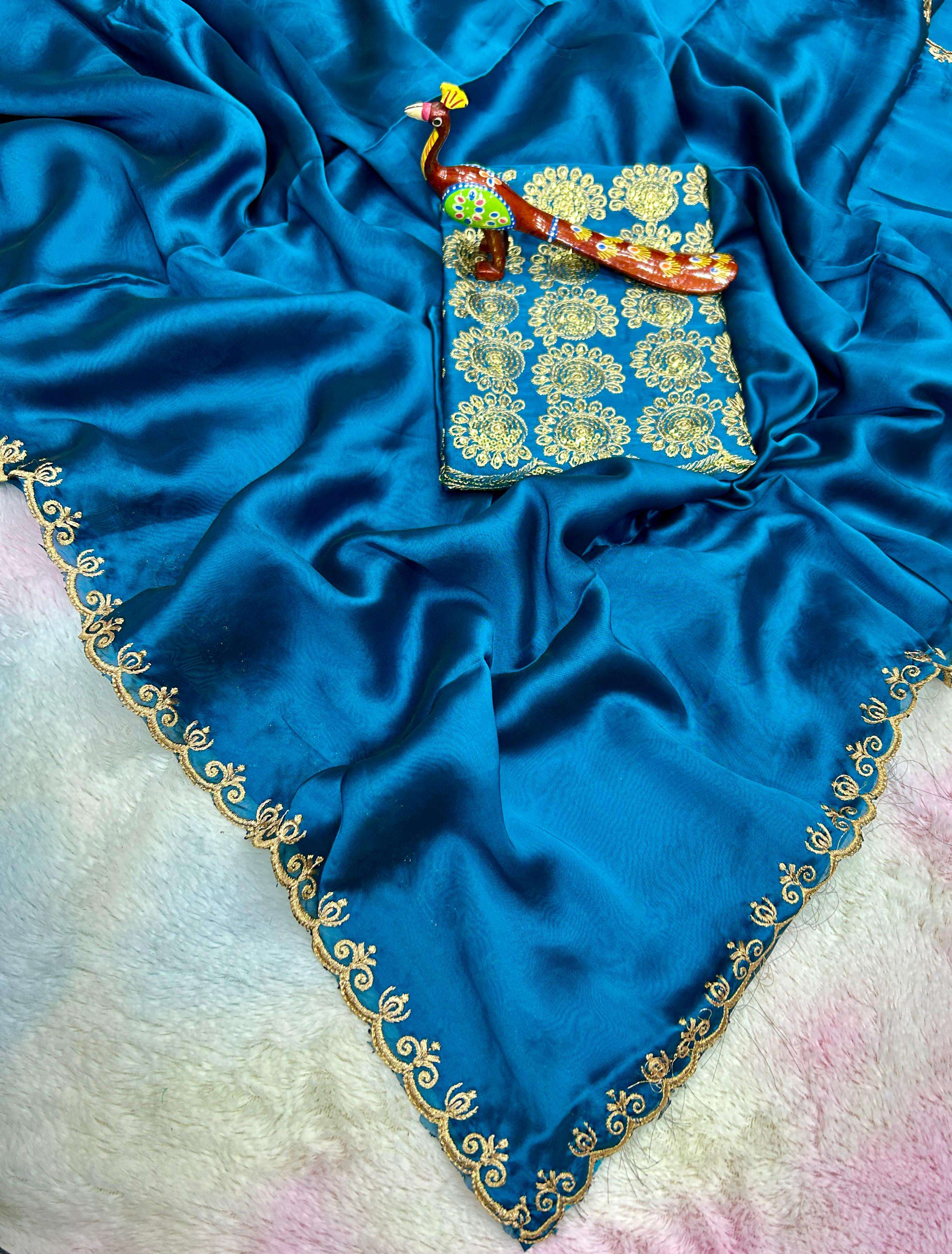 BAHURANI VOL  3 RANGOLI SILK WITH HEAVY BORDER SAREE SUPPLIE...