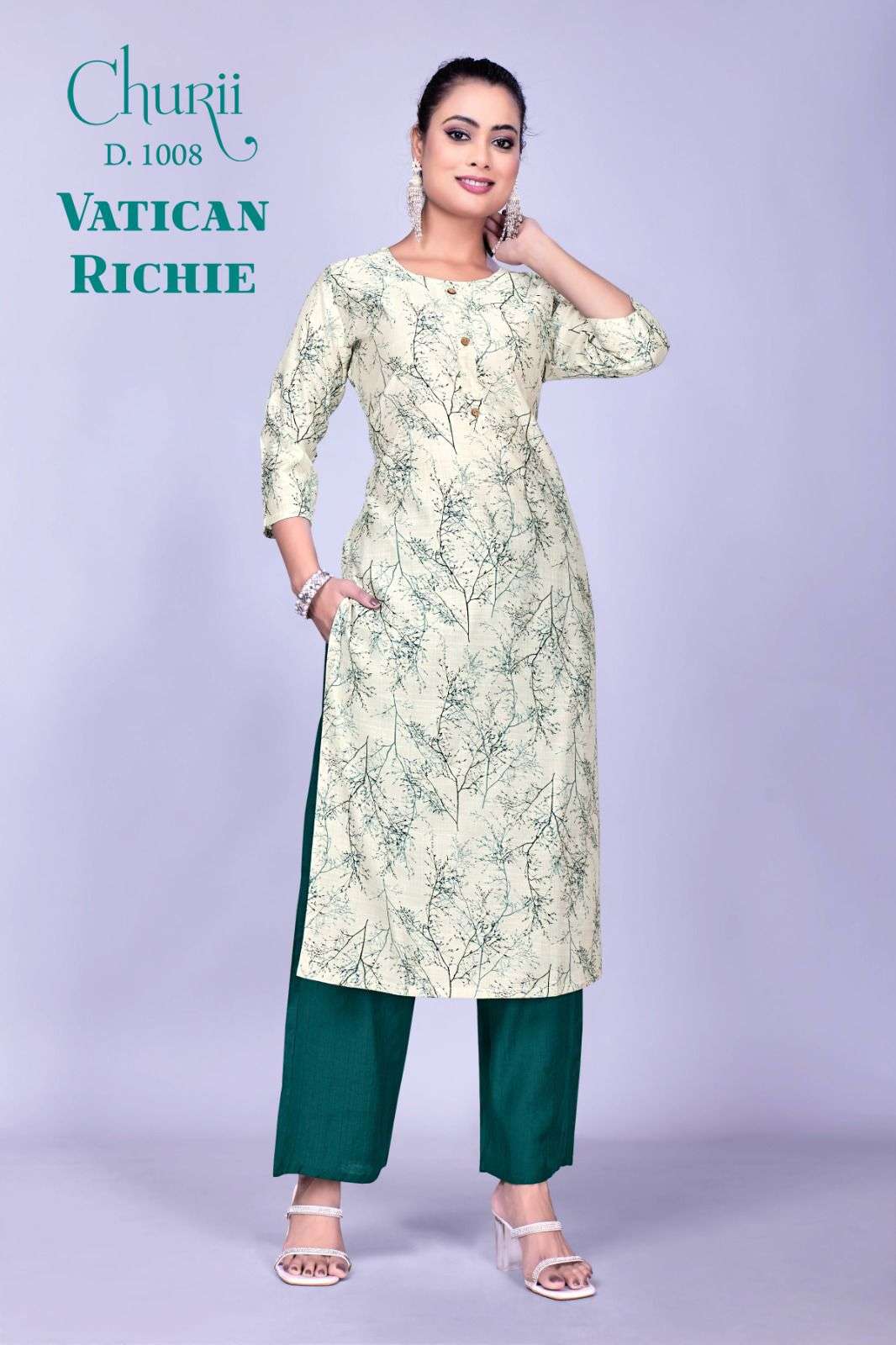 CHURII 1014 VATICAN RICHIE BRAND QUALITY WESTERN LOOK CORD S...