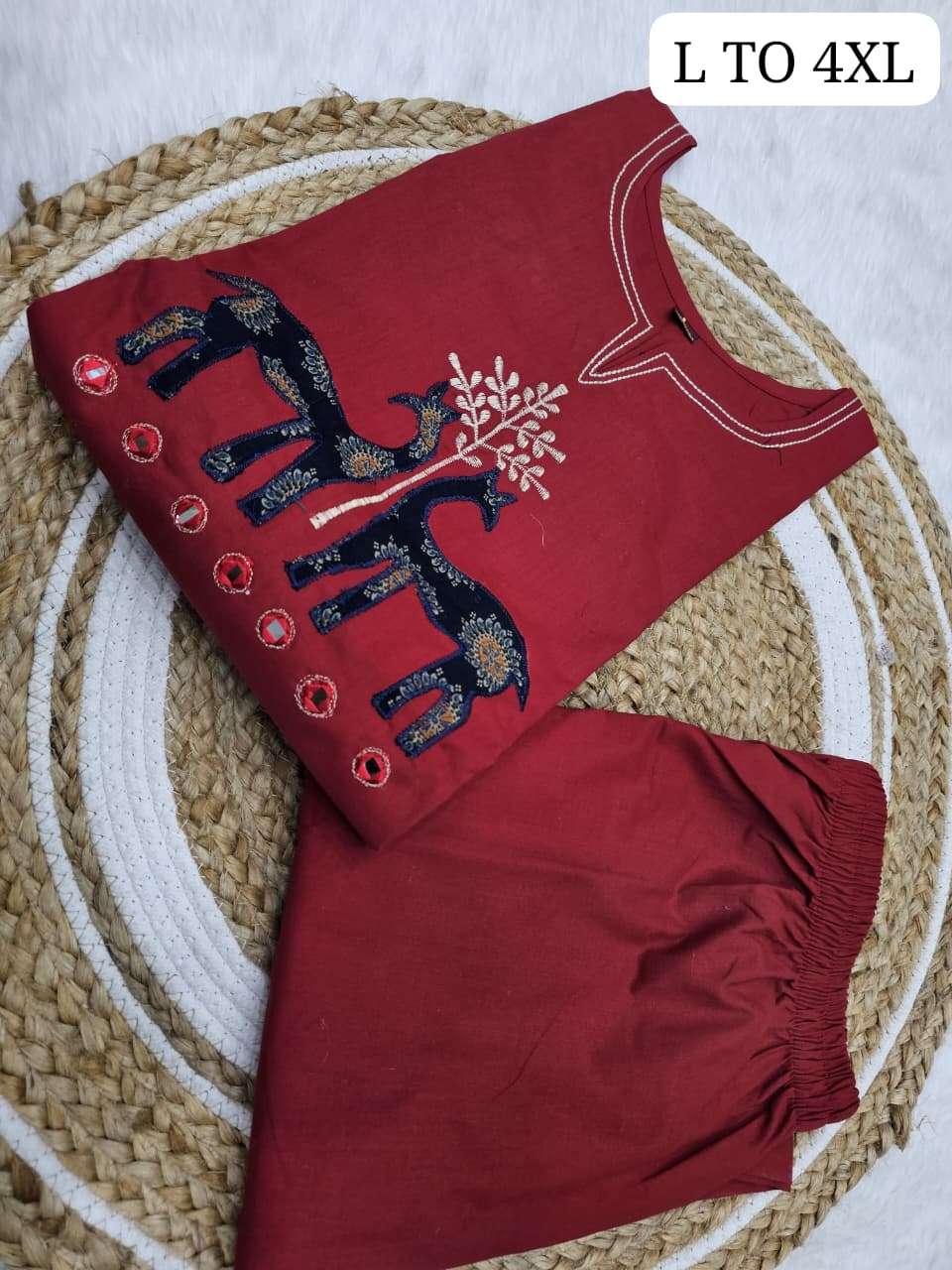 HEAVY DABHU COTTON CORD SET POCKET FASHION YOUNG GIRL WORLD ...