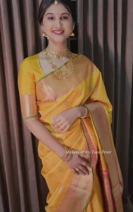 INDIAN WEDDING HALDI FUNCTION YELLOW CLOTH JACQUARD PRINT YE...