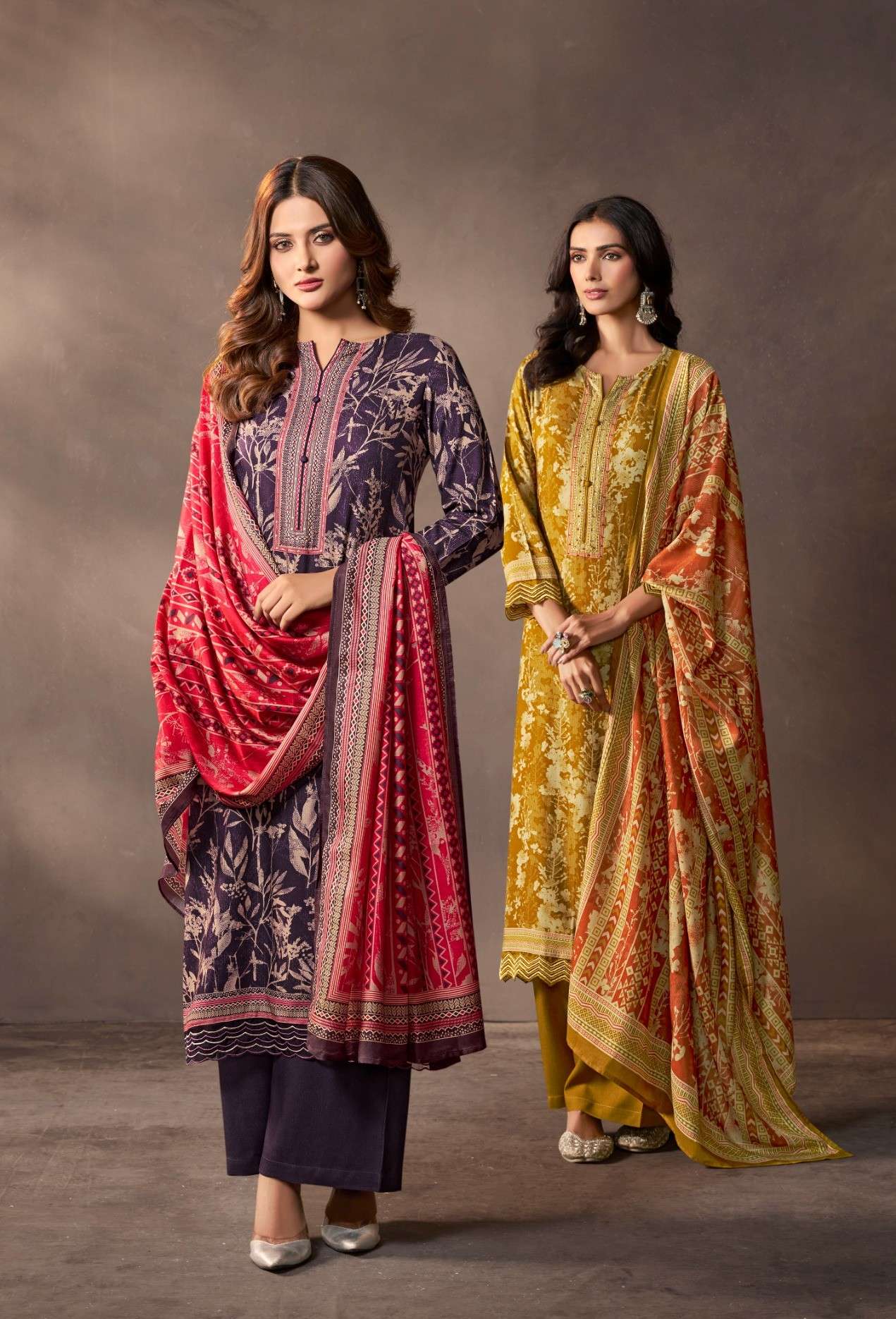 IRIKA PRIME ROSE DIGITAL PASHMINA DESIGN SALWAR SUIT TO HIGH...