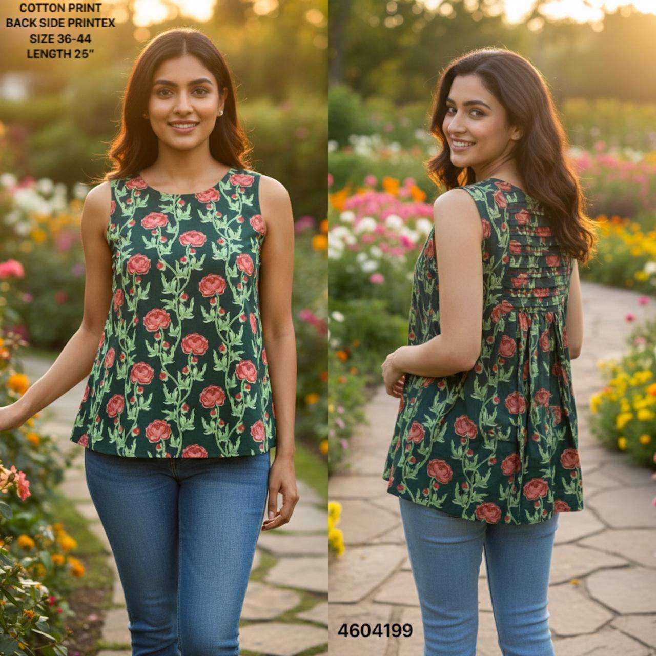 K 464 WESTERN PERFECT OFFICE & COLLEGE GIRLS SHORT TOP BUY W...