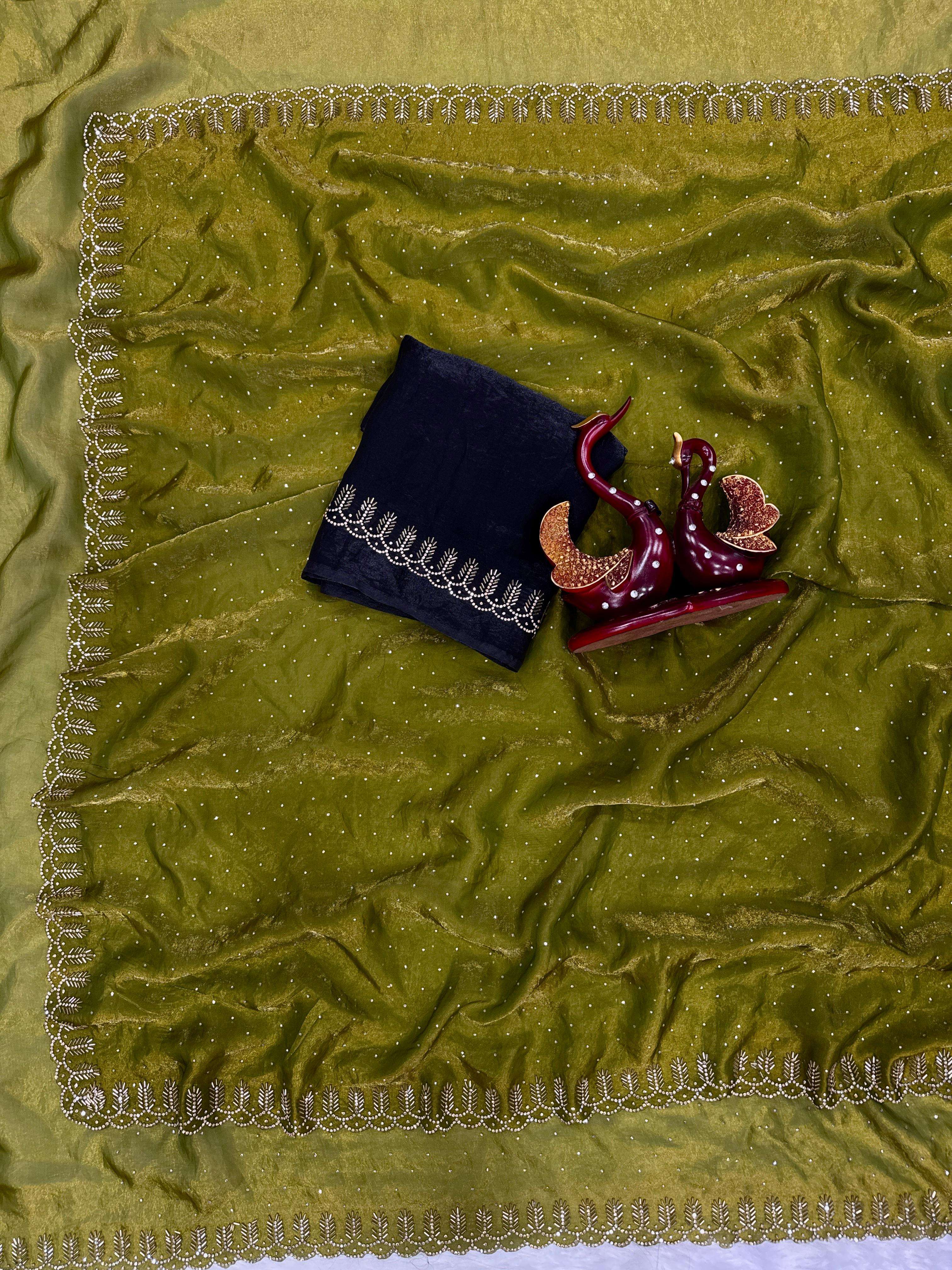 NC 5488  Space Silk Diamond Weaving Design Fancy Look Saree ...