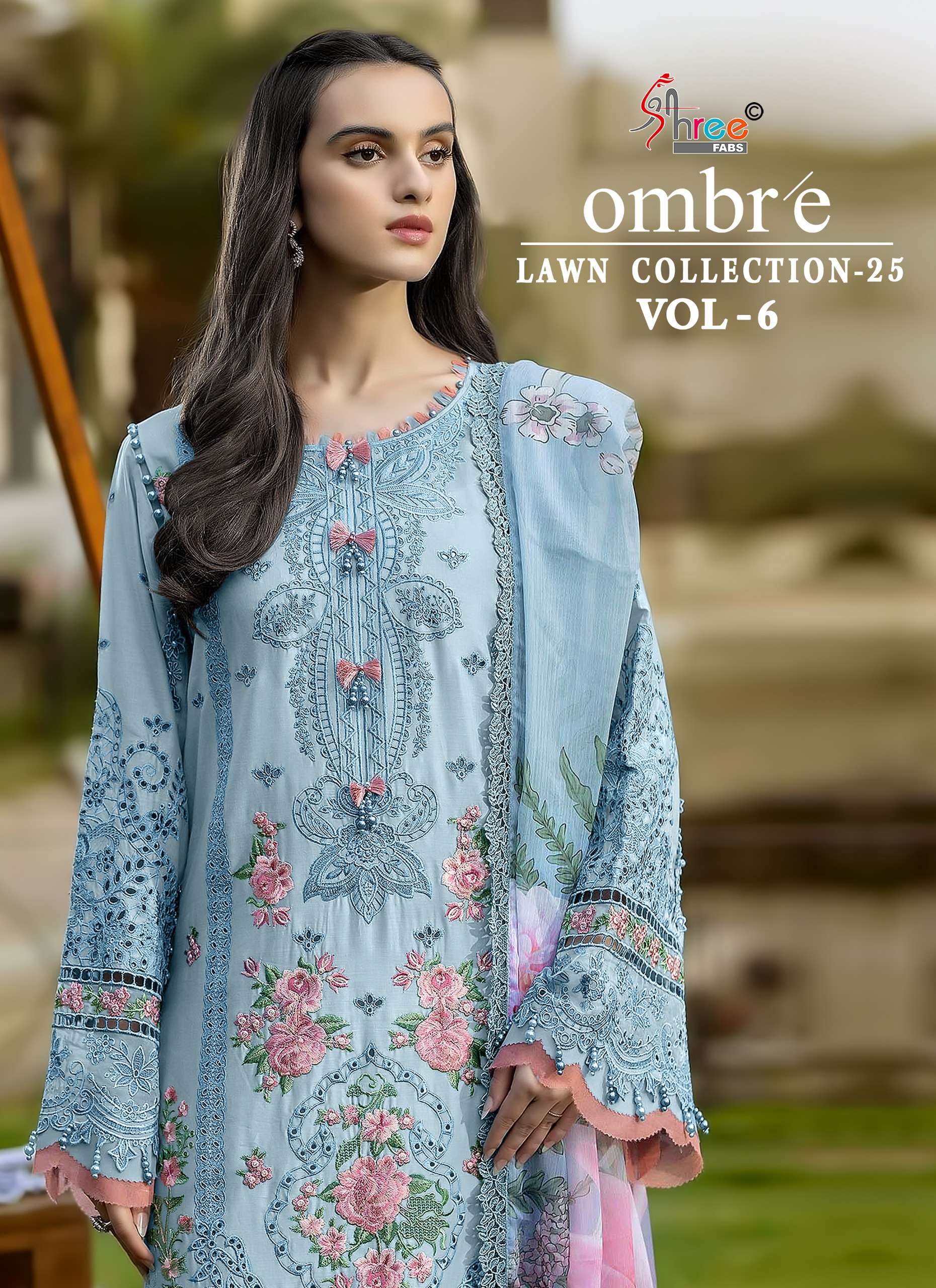 OMBRE LAWN COLLECTION 2025 VOL 6 HIT PAKISTANI DESIGN OUTFIT...