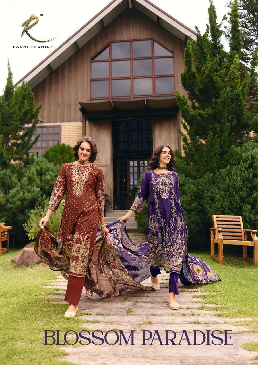 RAKHI BLOSSOM PARADISE EXCLUSIVE STYLISH MODAL DIGITAL PRINT...