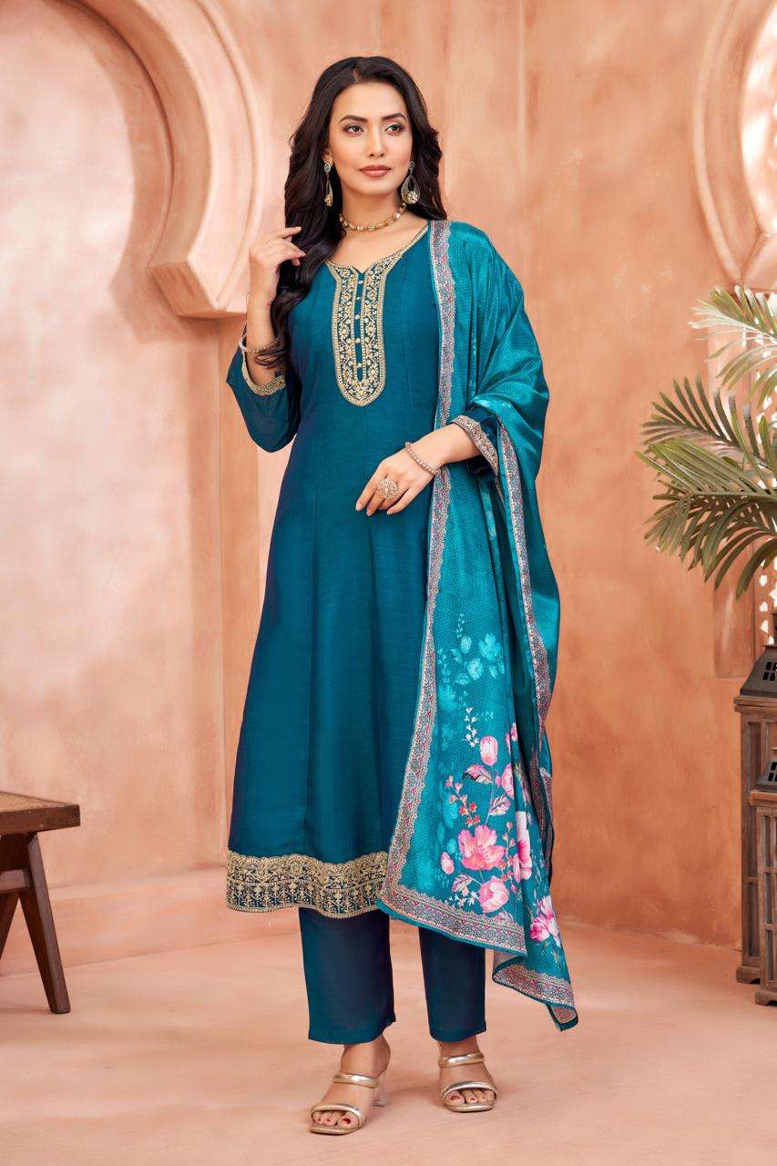 SALWAR SUIT VOL 1 FUNCTION TIME COMFORT DESIGNER ANARKALI TY...