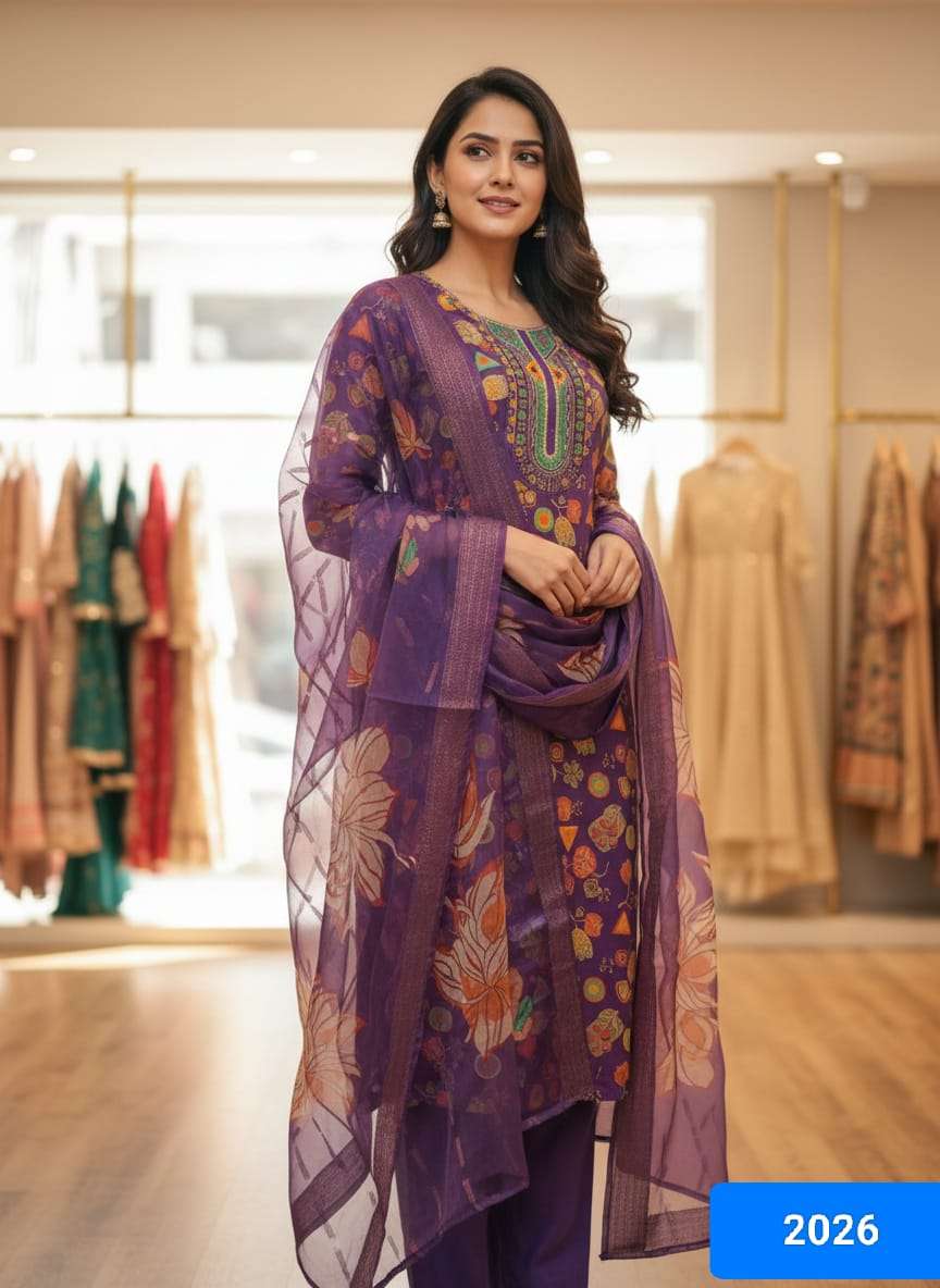 SHIMMER FABRIC FLOWER DESIGNER READYMADE SALWAR SUIT MARKET ...