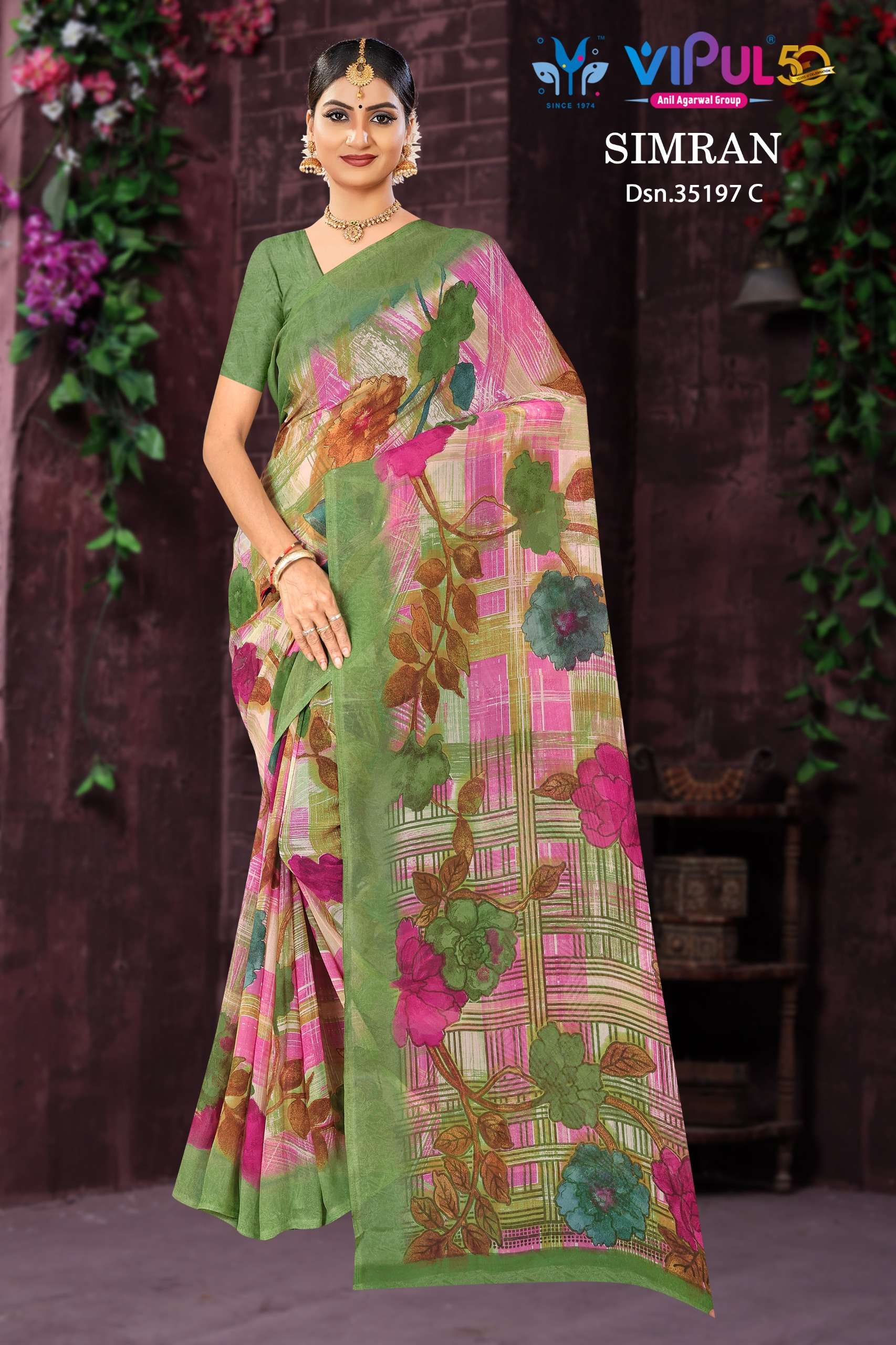 VIPUL SAREE SIMRAN 35197 COMFORT AND STYLISH GEORGETTE SAREE...