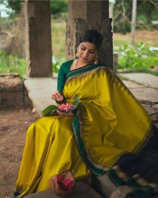 ALL FESTIVAL TREND SILK GOLD PRINT SAREE COLLECTION TEXTILE ...