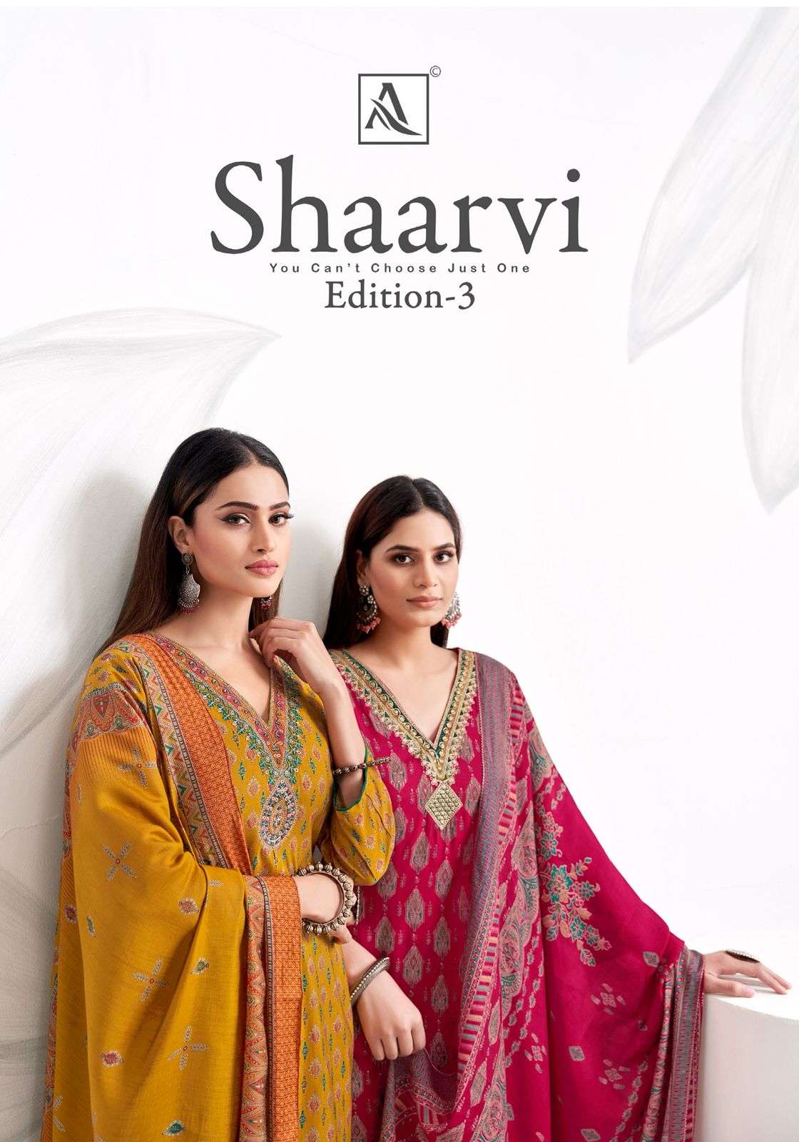 ALOK SUIT SHAARVI VOL 3 PREMIUM DISCHARGE SALWAR SUIT RESELL...