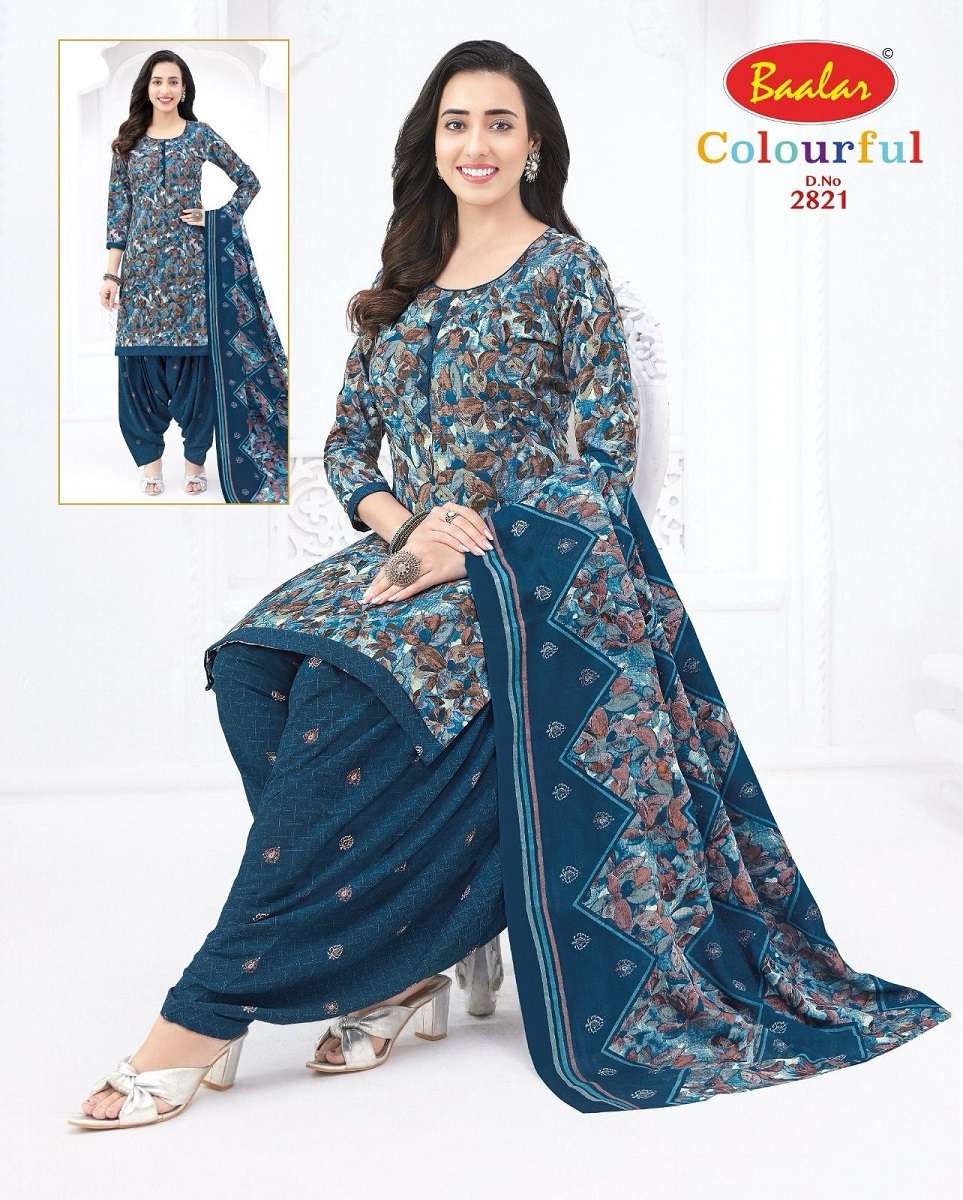 BAALAR COOL COTTON VOL 28 SUMMER HEAVY COTTON PRINT PATIYALA...
