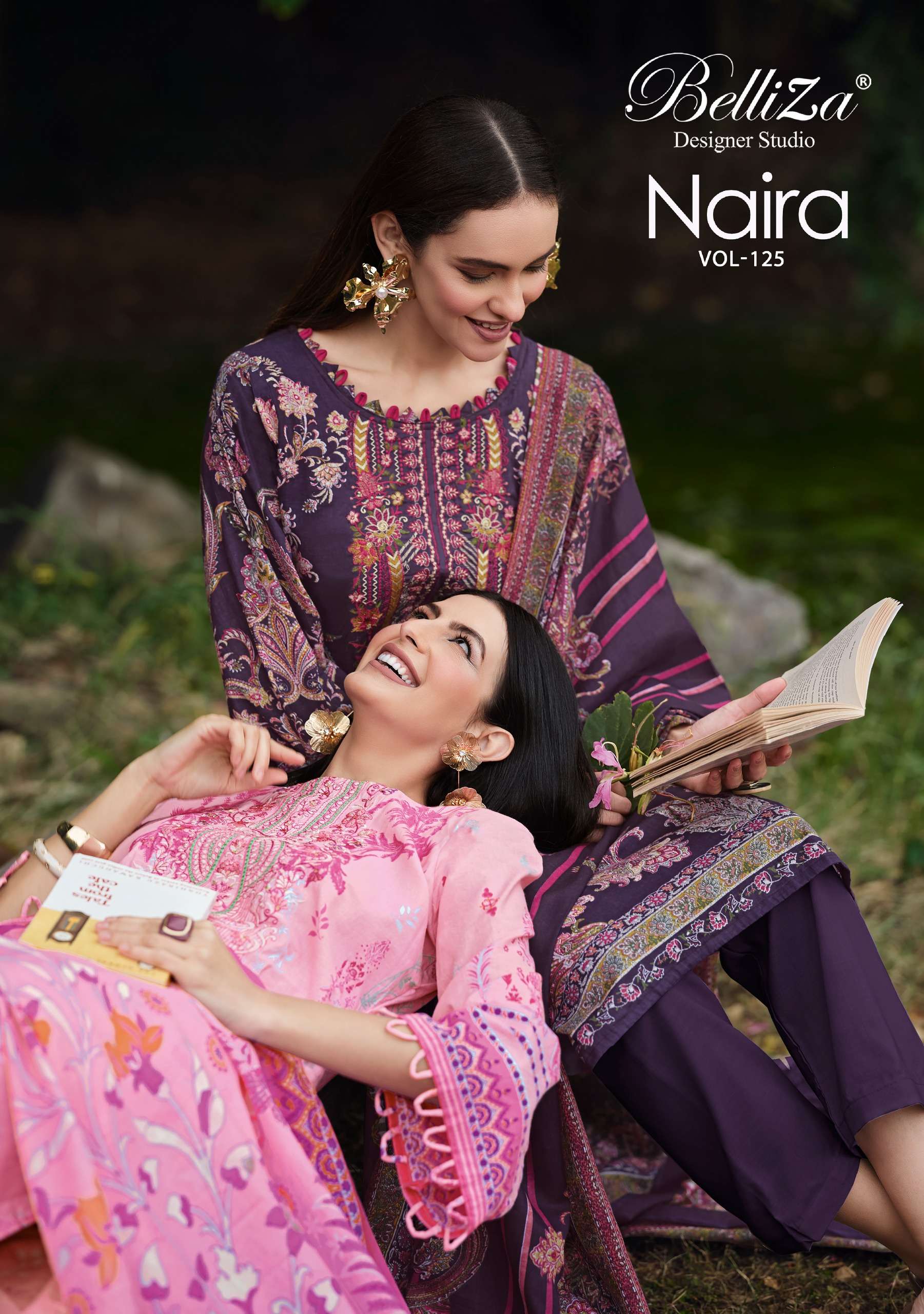 BELLIZA DESIGNER STUDIO NAIRA VOL 125 BRAND COTTON PRETTY PA...