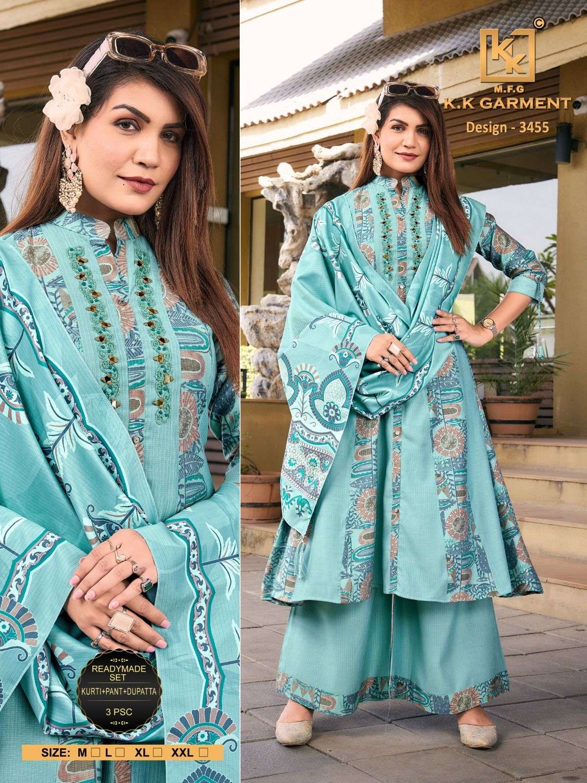 BOUTIQUE TREND GHERA KURTI PALAZZO FASHION YOUNG WOMEN SHOP ...