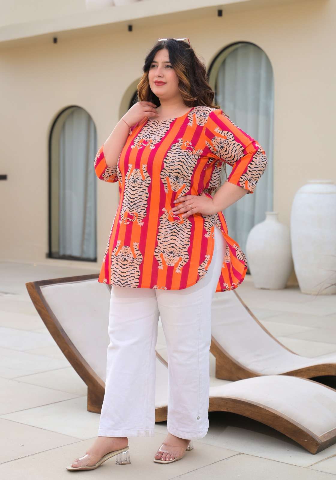 COTTON BIG SIZE TOP COLLECTION OFFICE REGULAR CLOTH DEALER F...