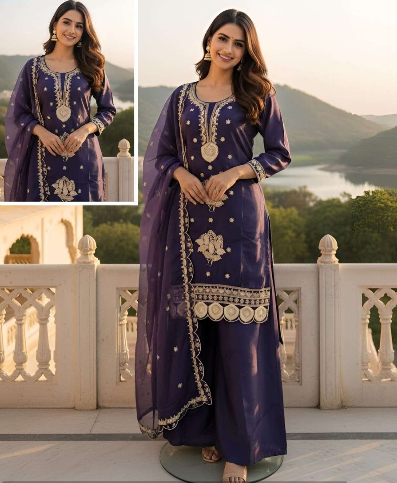 HIGH TICKET BOUTIQUE DESIGNER FANCY 3 PIECE SUIT COMBO RESEL...