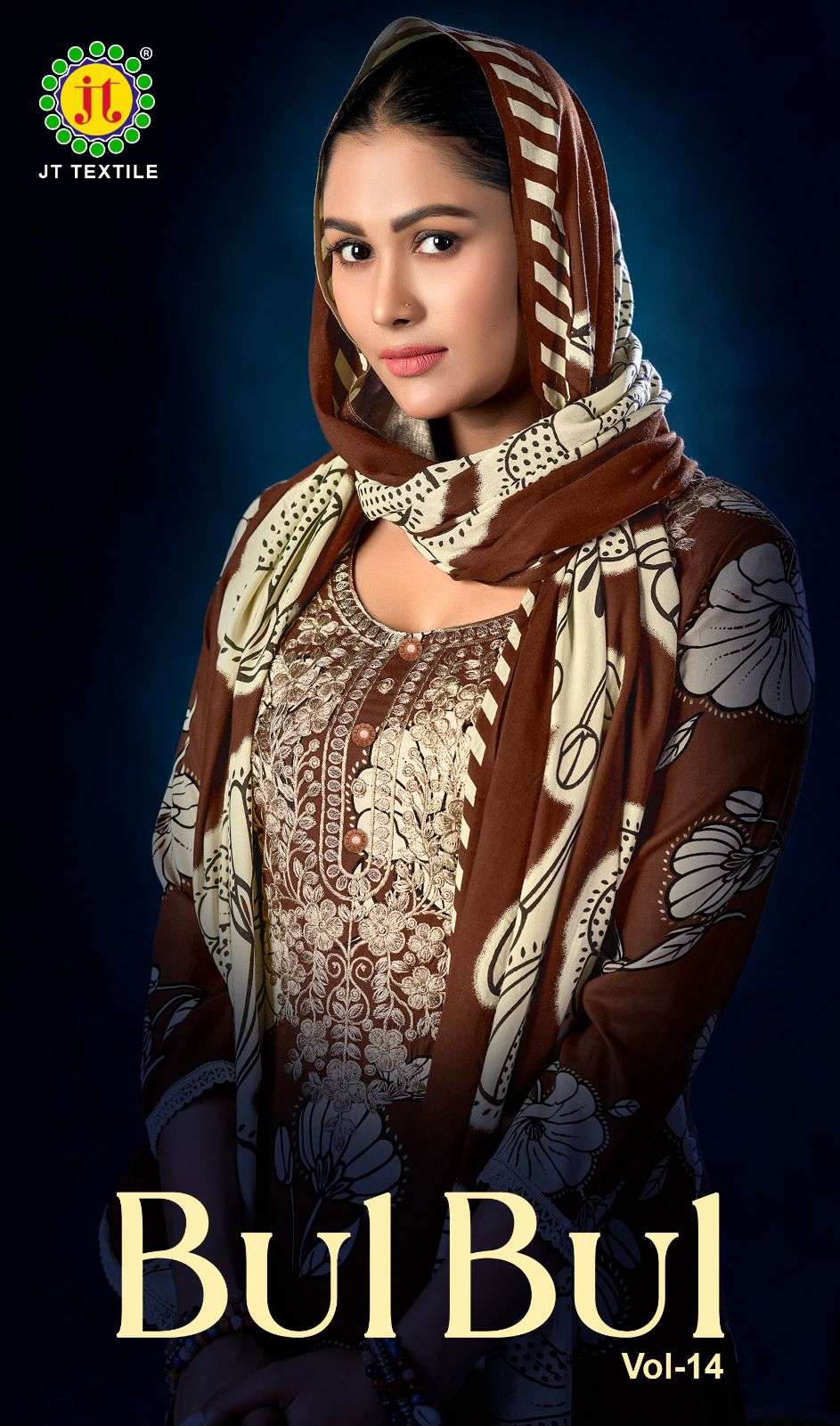 JAMATMAL BULBUL VOL14 SURAT KAPDE RAYON SALWAR SUIT MATERIAL...