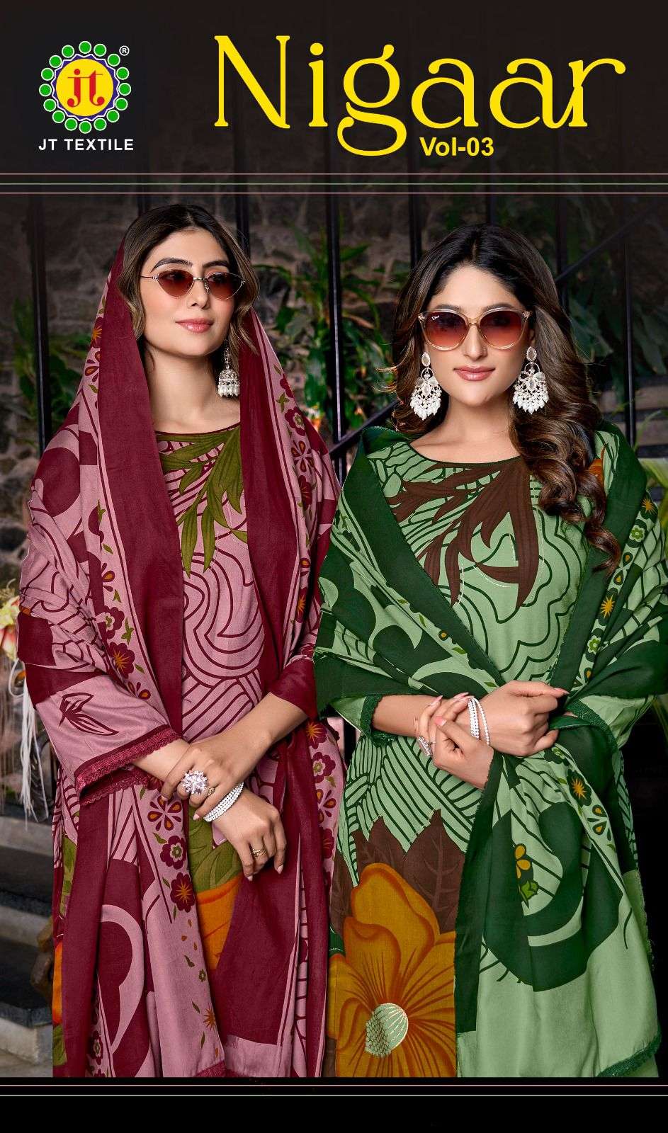 JAMATMAL NIGAAR VOL 3 RAYON FOIL PRINT SALWAR KAMEEZ DAILY B...
