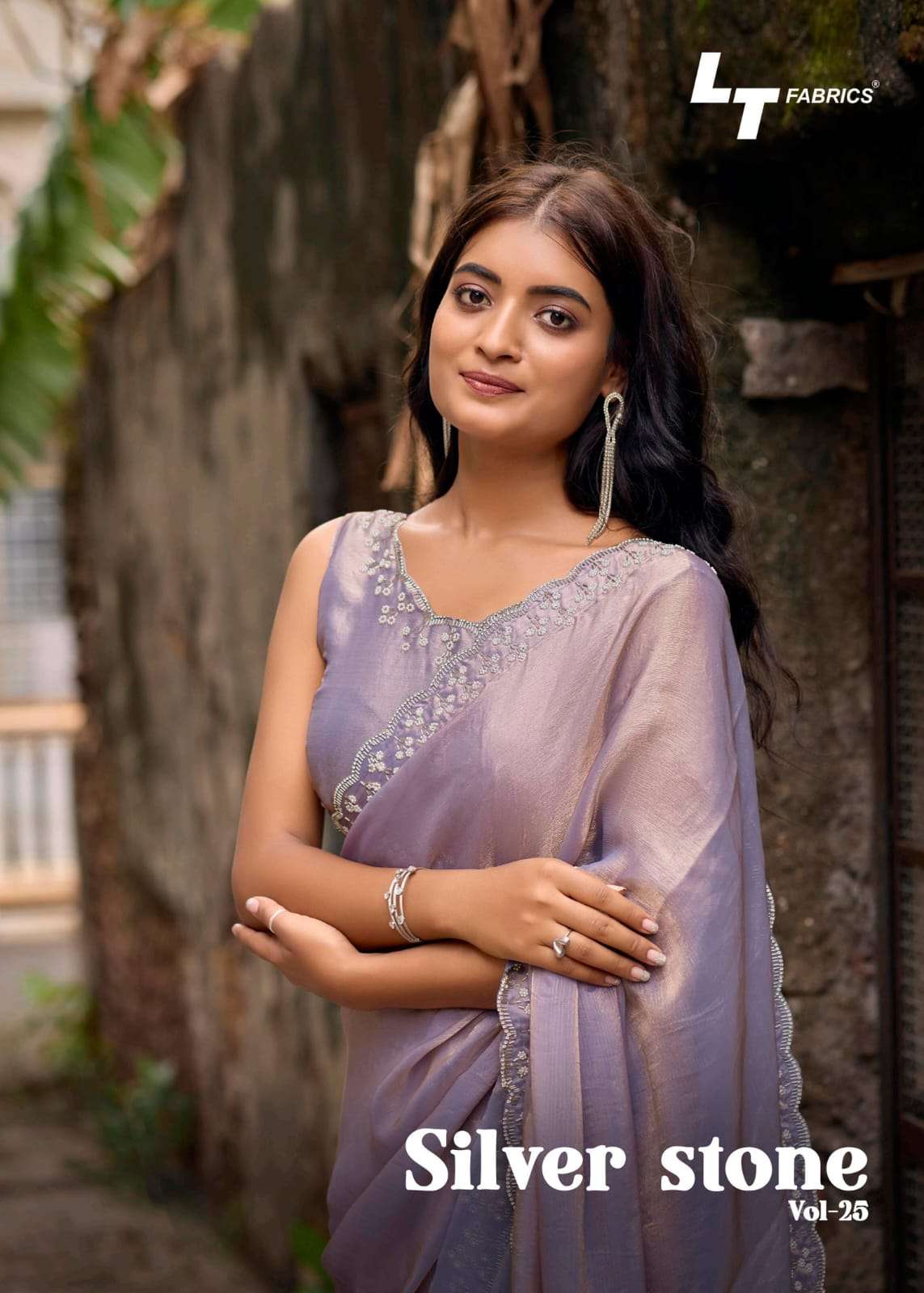 KASHVI CREATION SILVER STONE VOL 25 TRADITIONAL SATION DESIG...