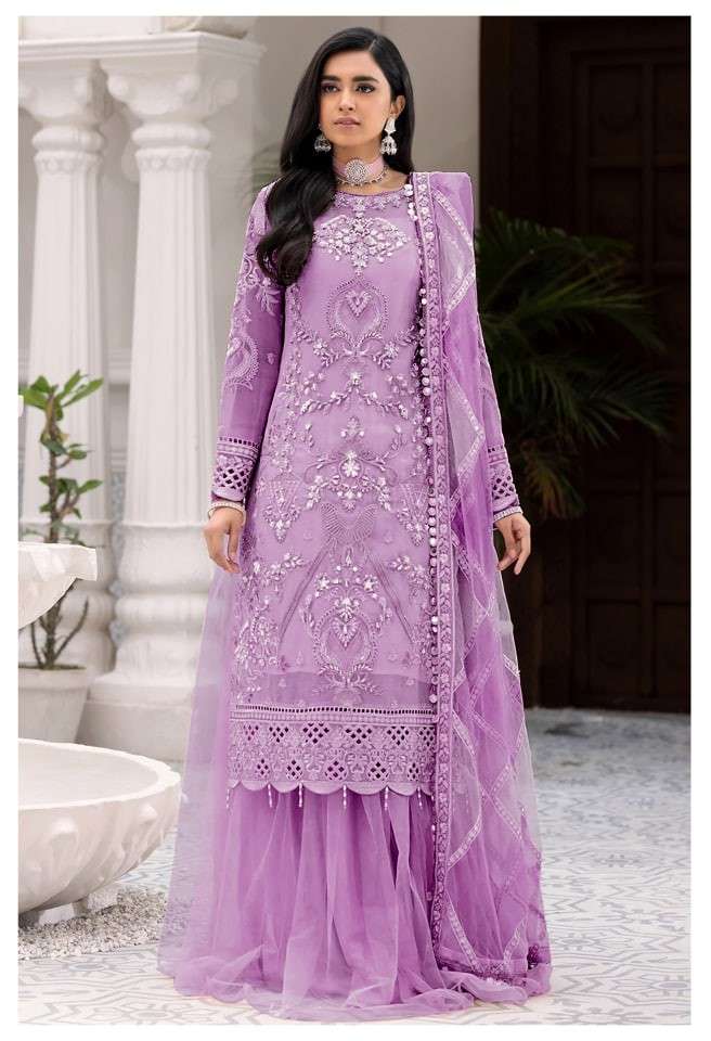 KF 131 PAKISTANI DESIGN SEQUENCE WORK SHARARA SUIT AT PARTY ...