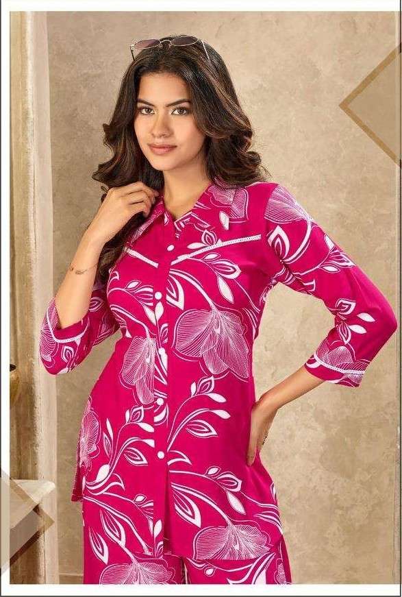 LADIES FLAVOUR 3276 & 3277 SURAT TEXTILE RAYON DESIGNER CORD...