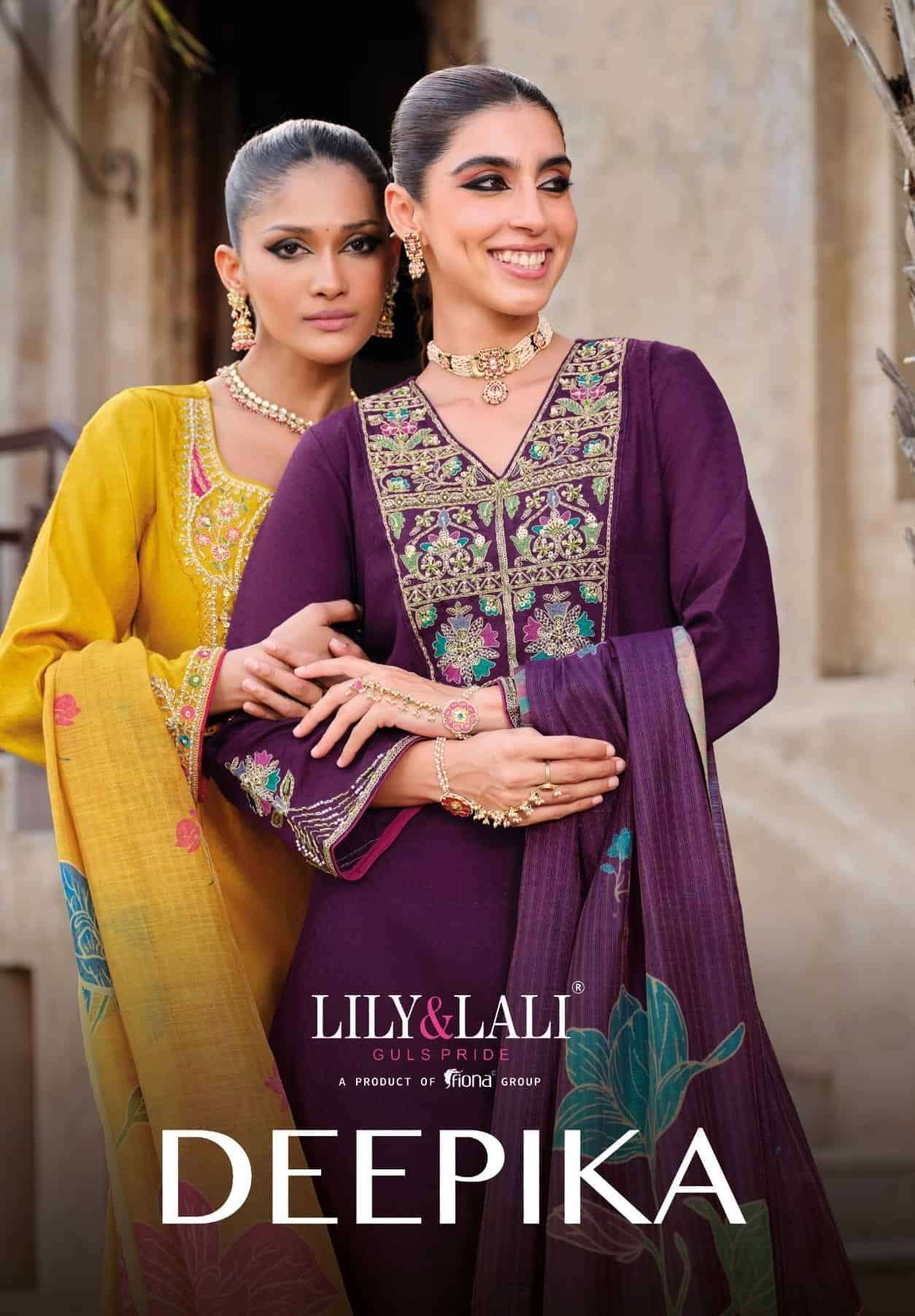 LILY & LALI DEEPIKA EXCLUSIVE READYMADE SALWAR SUIT FESTIVAL...
