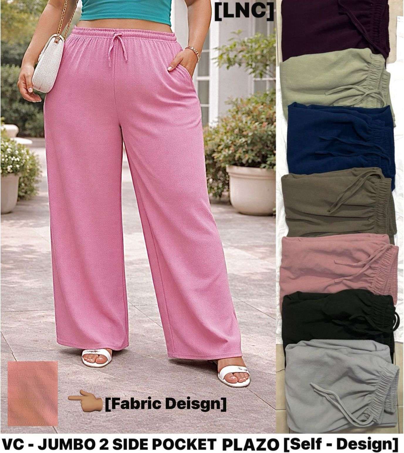 LNC PLUS SIZE BOTTOM WEAR WOMEN REGULAR COMFORT RESELLER