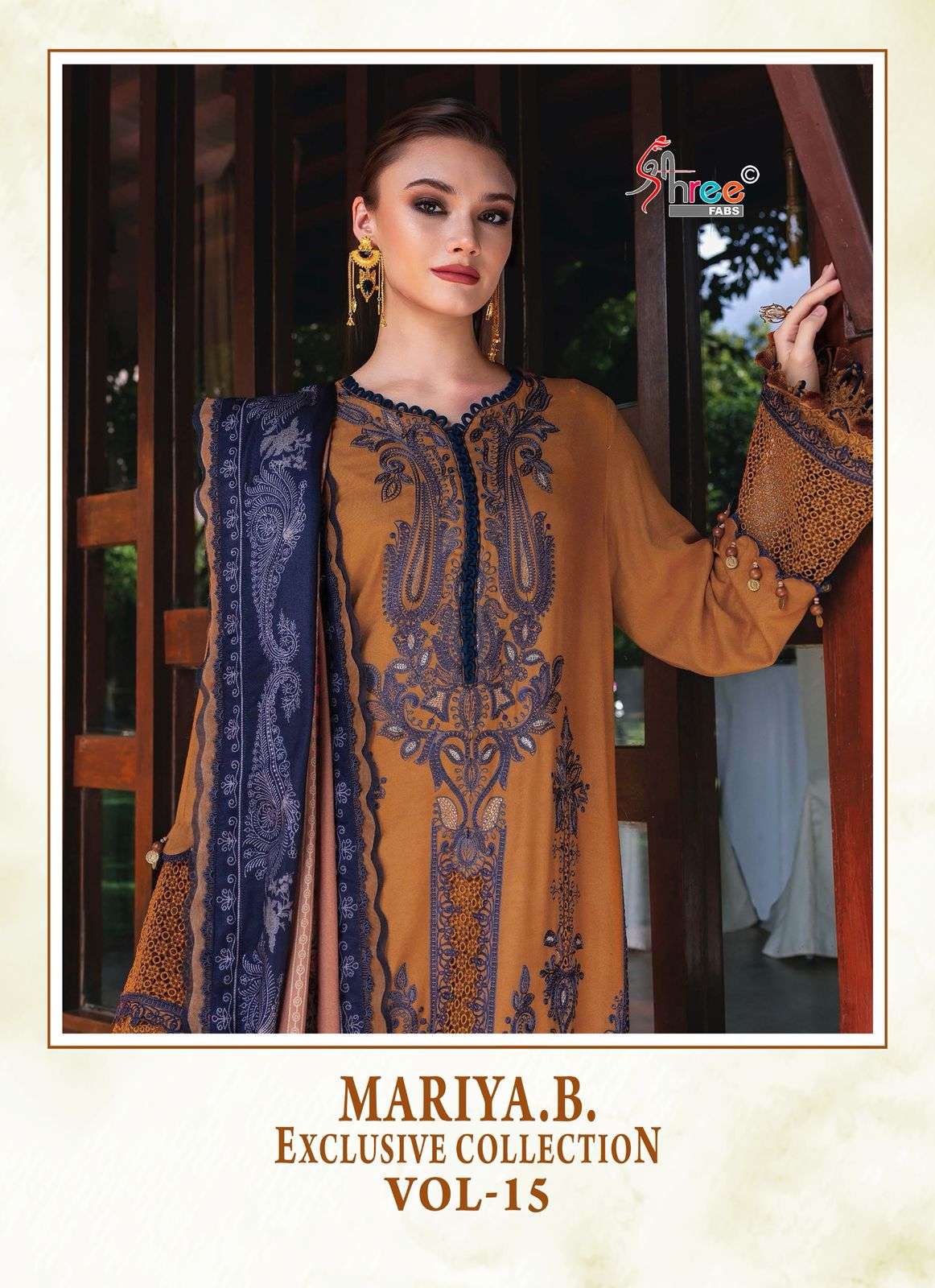 MARIA B EXCLUSIVE COLLECTION VOL 15 HEAVY RAYON EMBROIDERY P...