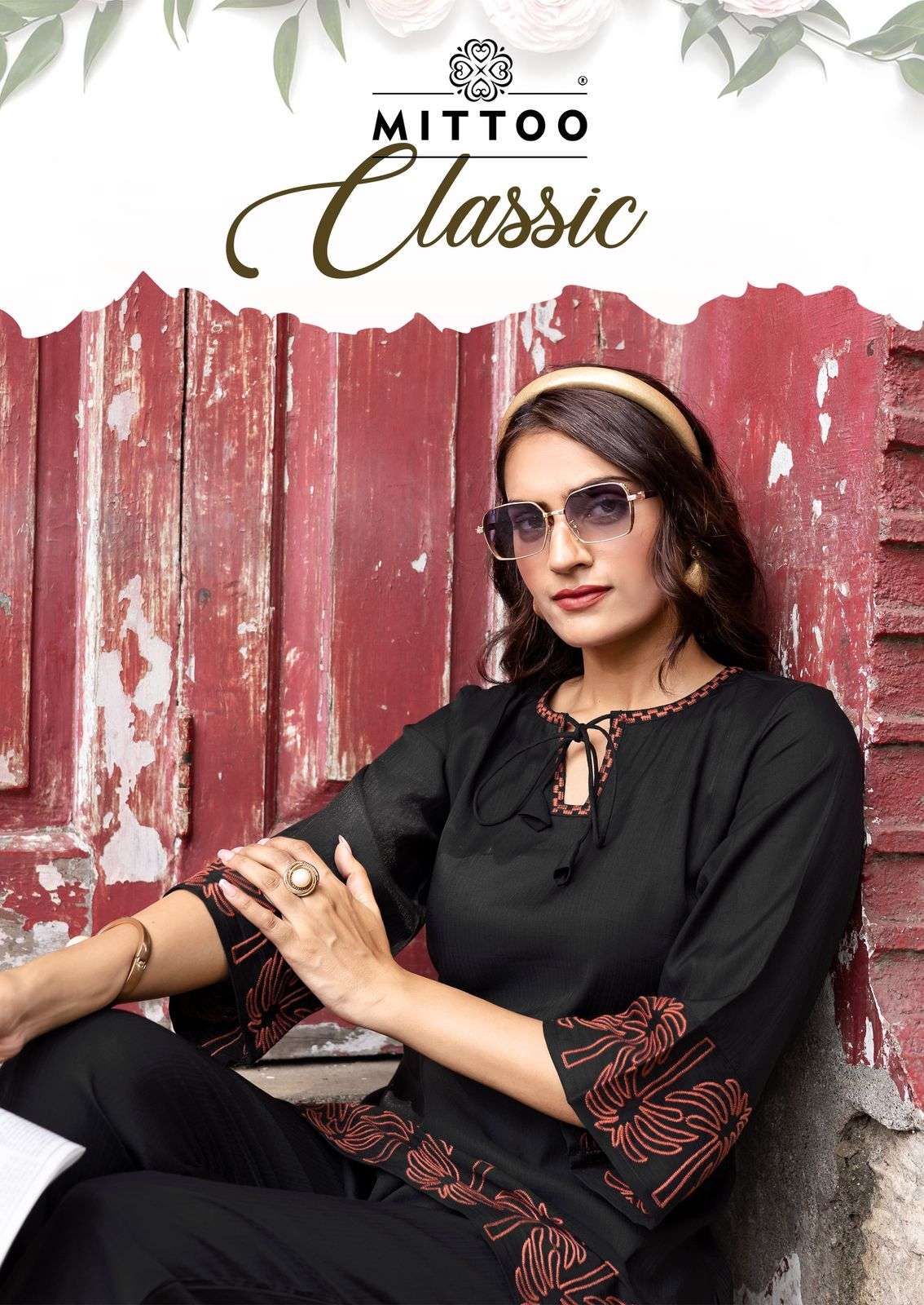 MITTOO CLASSIC THREAD HANDWORK CORD SET AT PARTY WEAR SUPPLI...